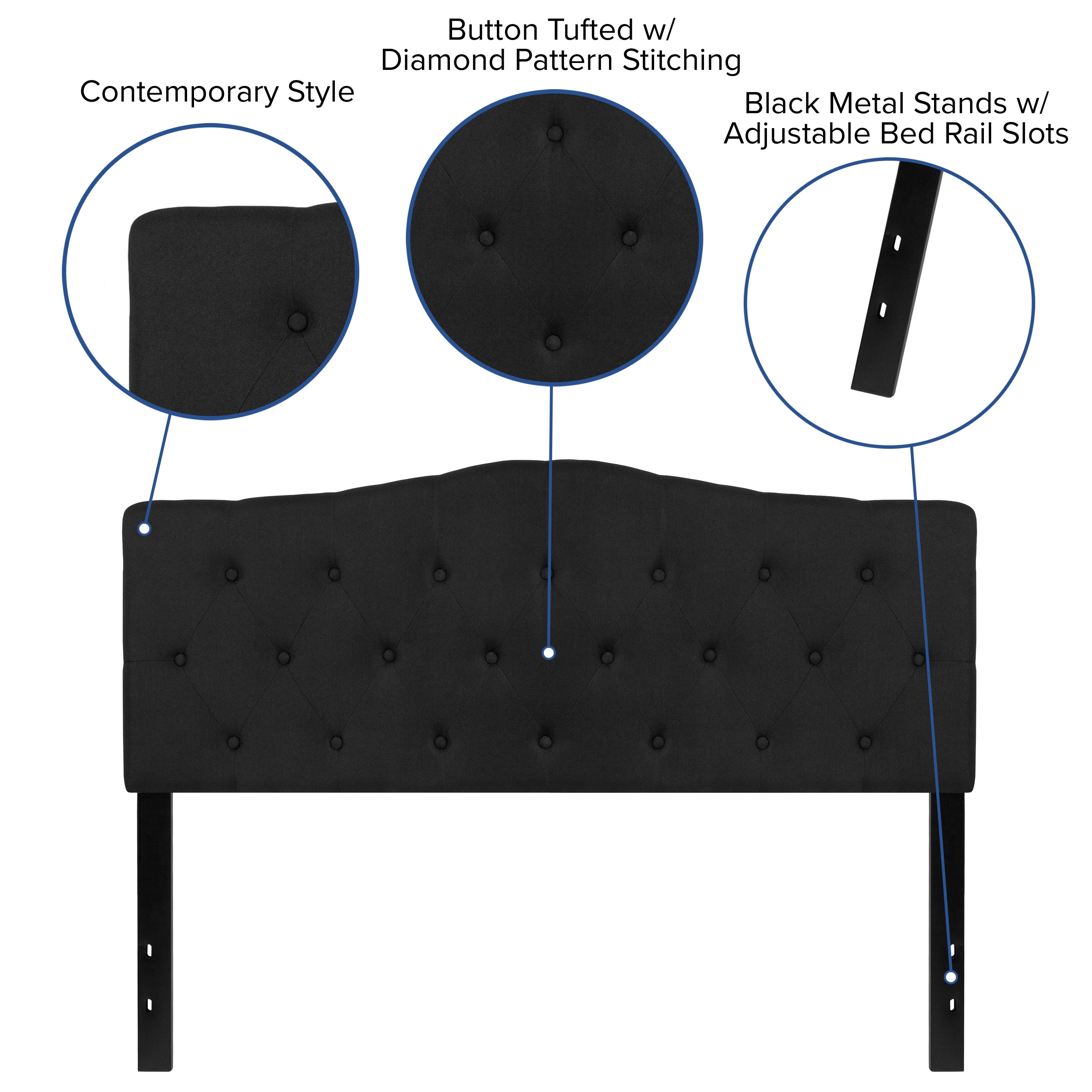 Flash Furniture 889142220046 Upholstered-Headboards - View #7