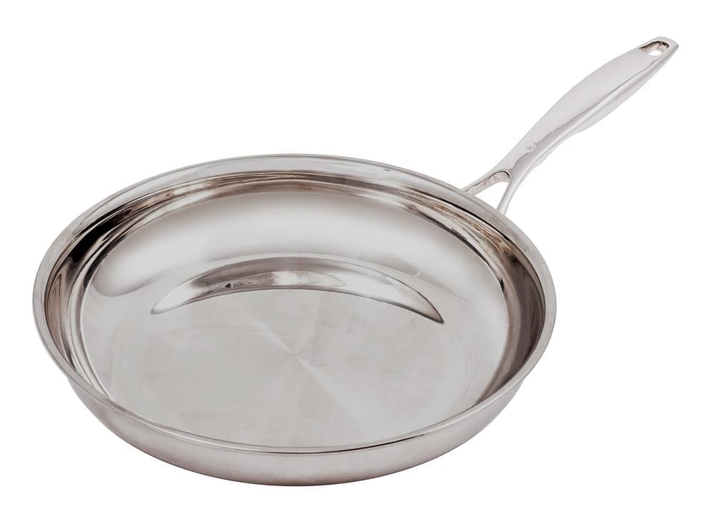 Nodig hebben Ontslag Verlichten Swiss Diamond HD Classic 9.5-in Stainless Steel Cooking Pan in the Cooking  Pans & Skillets department at Lowes.com