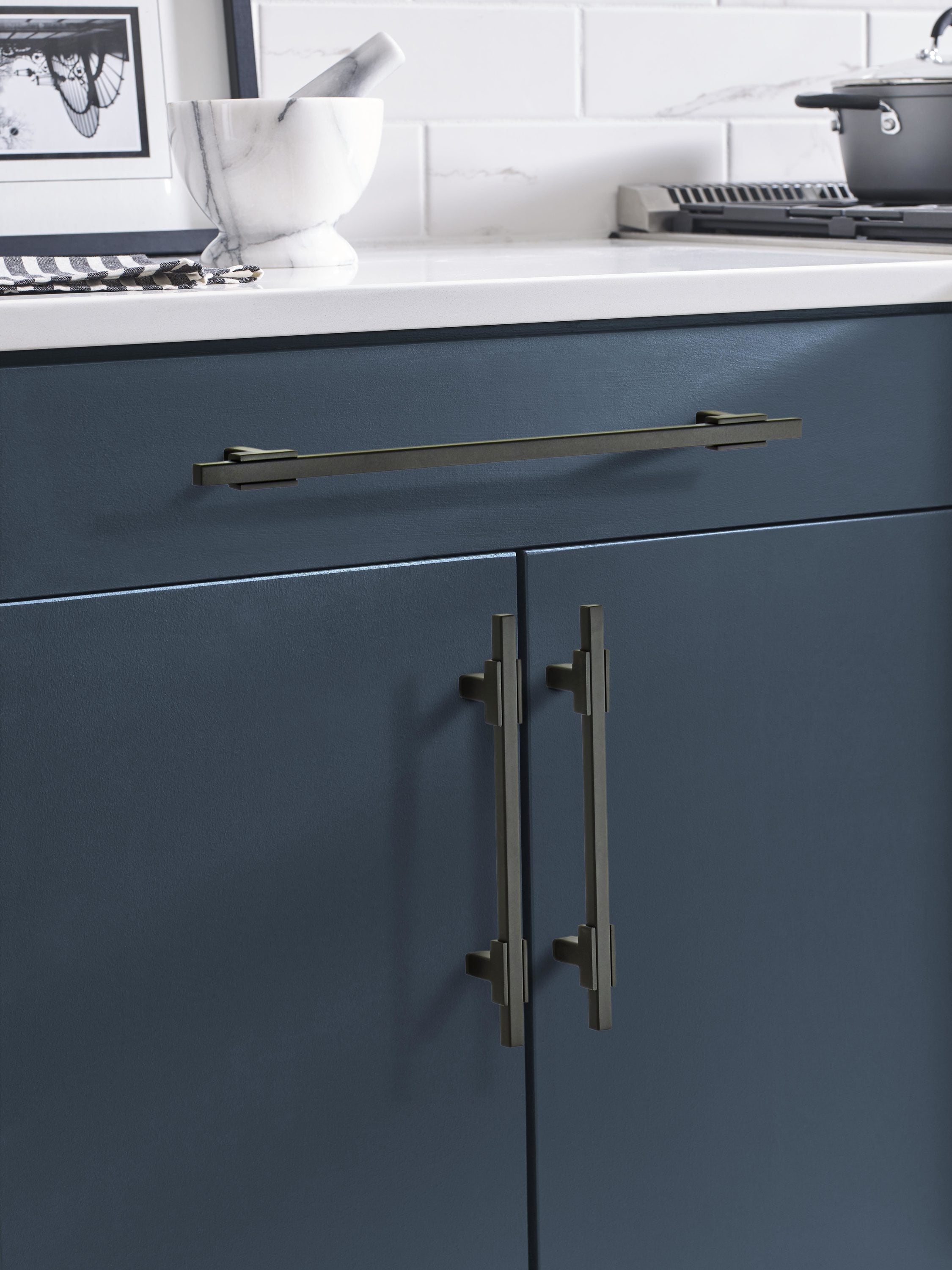 Amerock BP778128MBMB Cabinet-Pulls - View #2