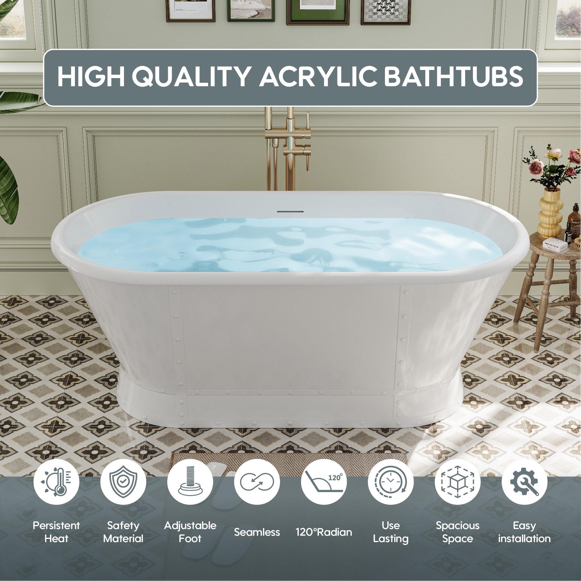 Forclover HBV-511A bathtubs - View #3
