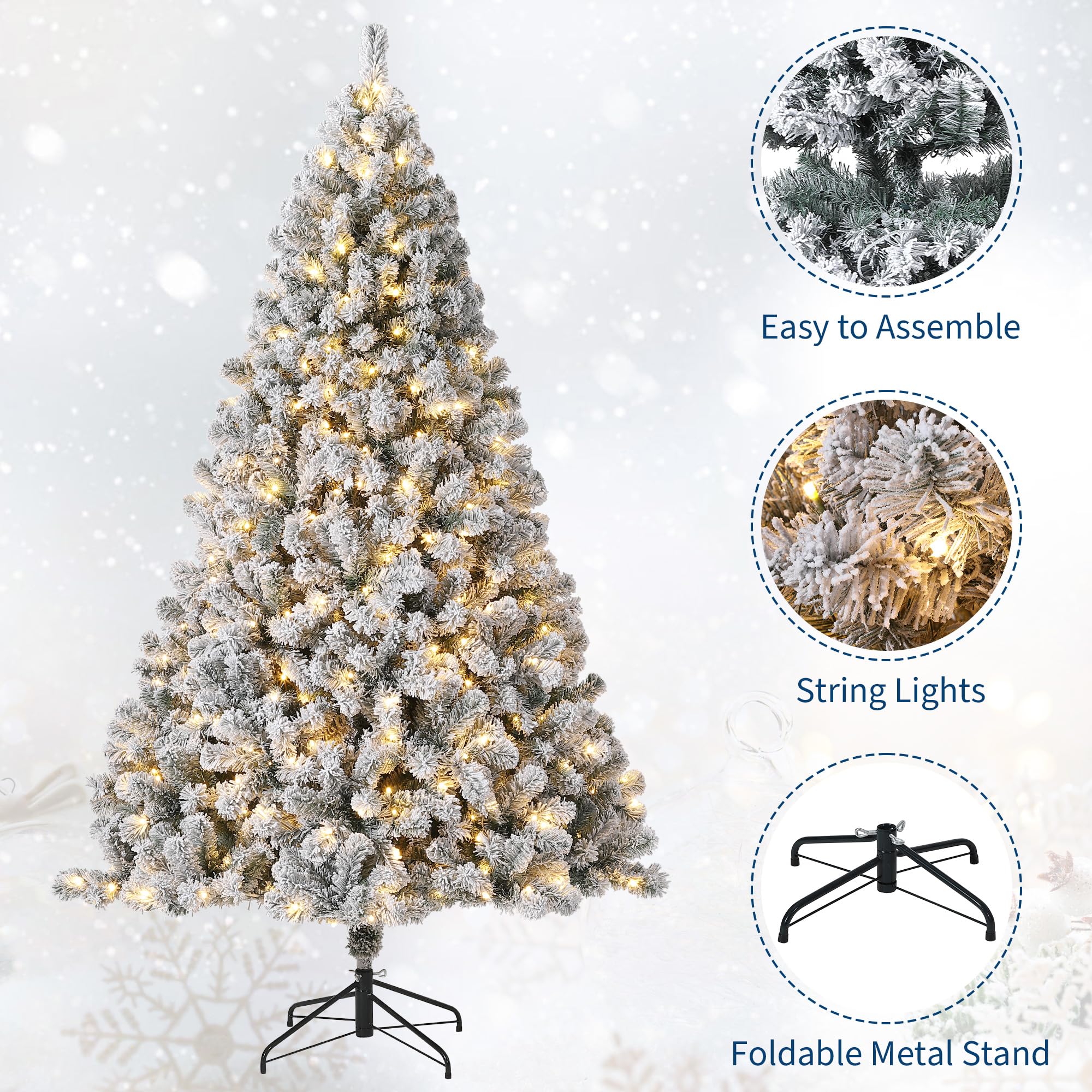 DEXSO ENCOREPHKBA12588 Artificial-Christmas-Trees - View #4