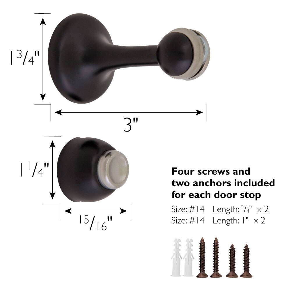 Design House 189324-MB Door-Bumpers-Stops2 - View #3