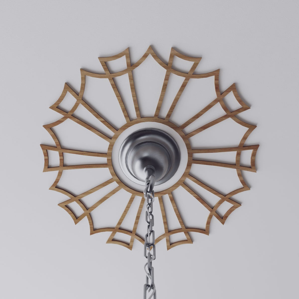 Ekena Millwork CMWP38X38X0375AUWA Ceiling-Medallions - View #11