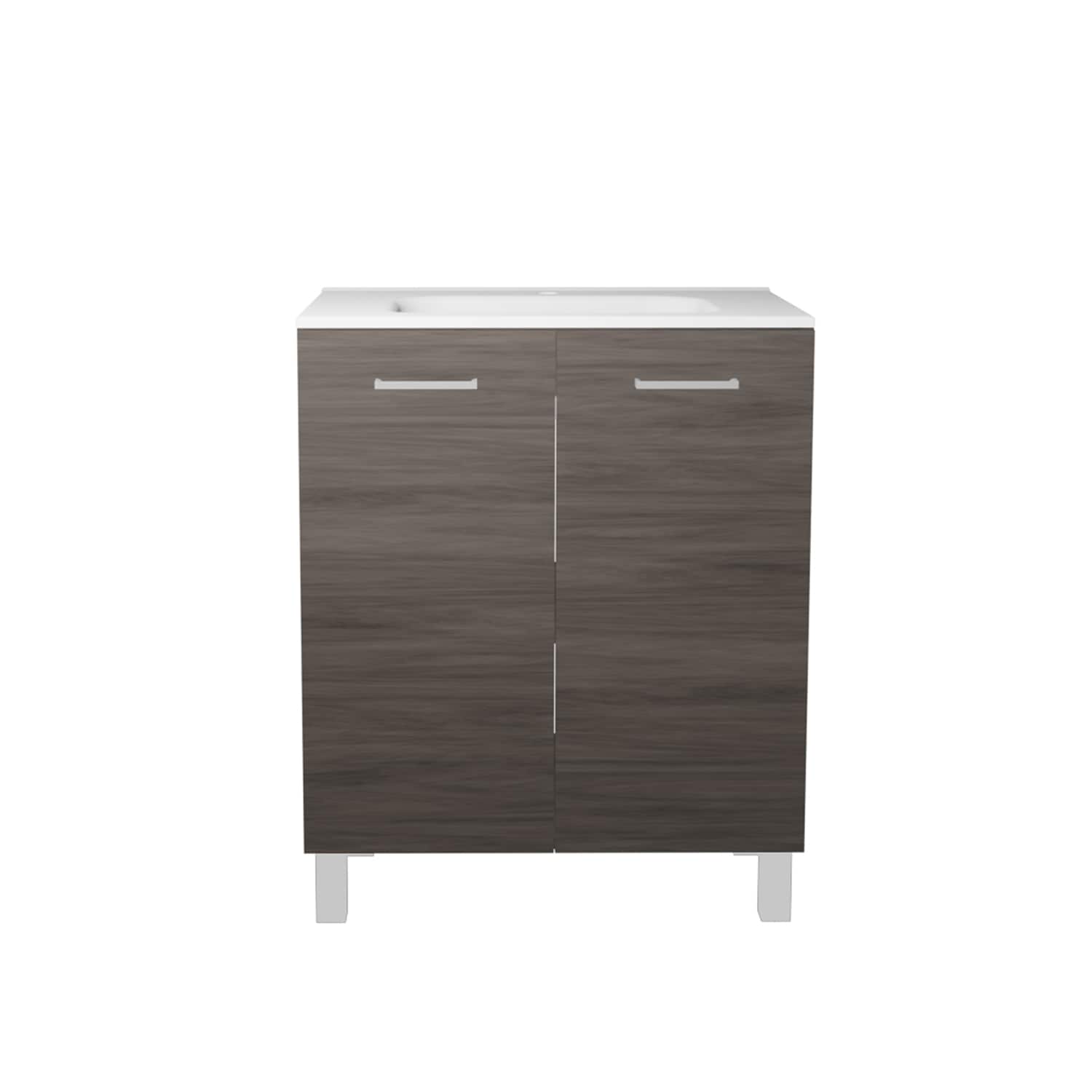 WS Bath Collections LOGIC 70 SG Bath-Vanity-Combo - View #5
