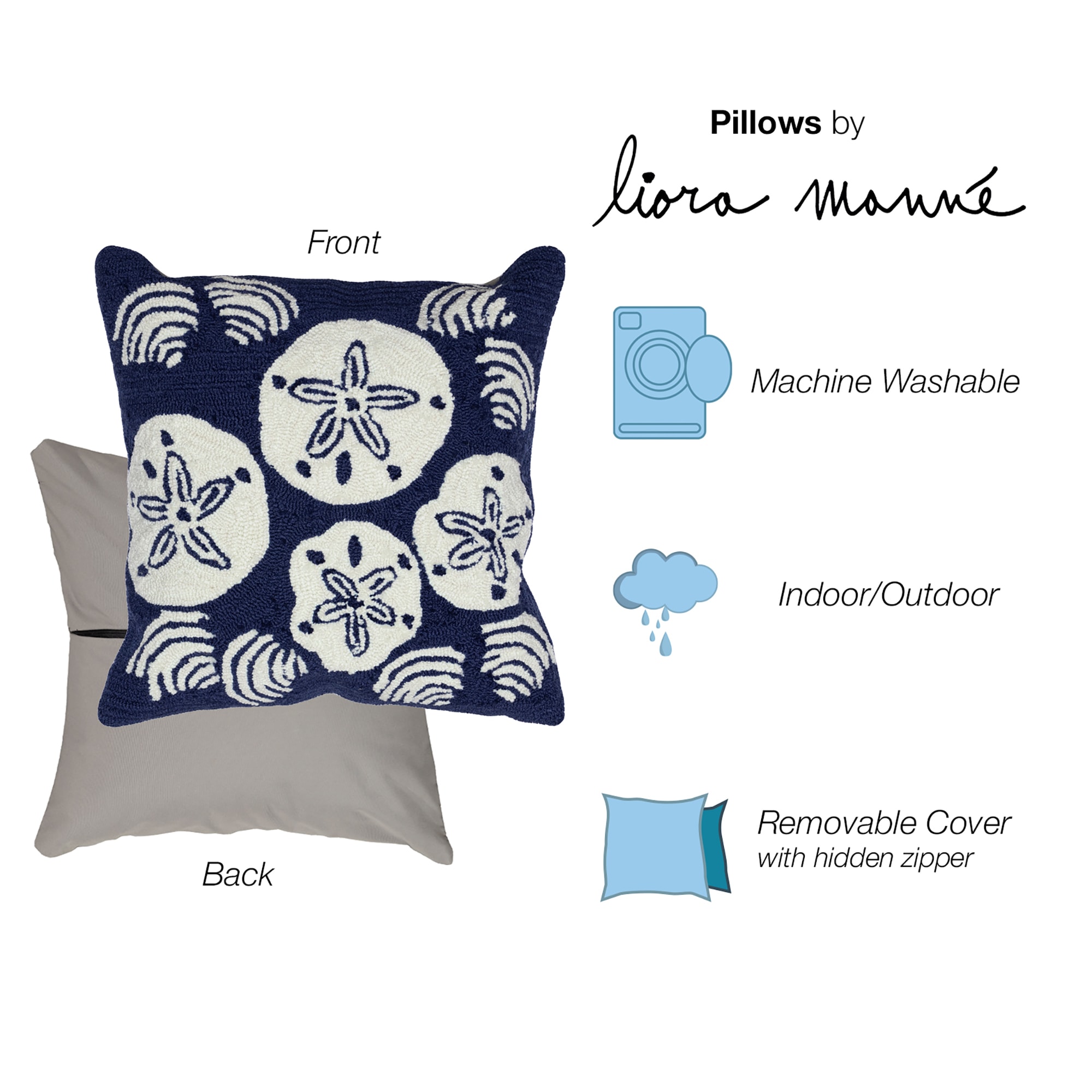 Liora Manne 7FP8S140833 Accent-Pillows - View #5