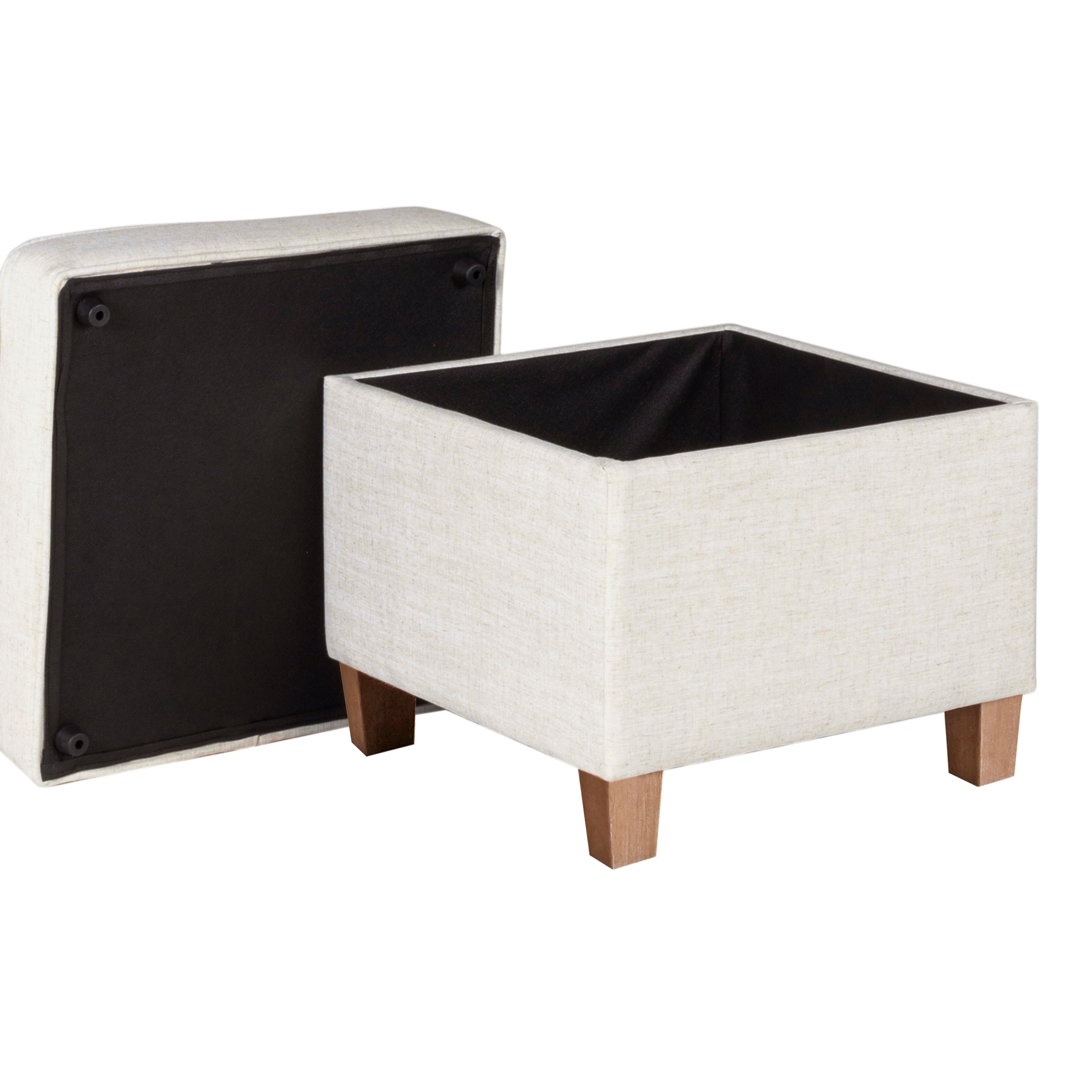 HomePop K7342-F2067 Indoor-Ottomans - View #5