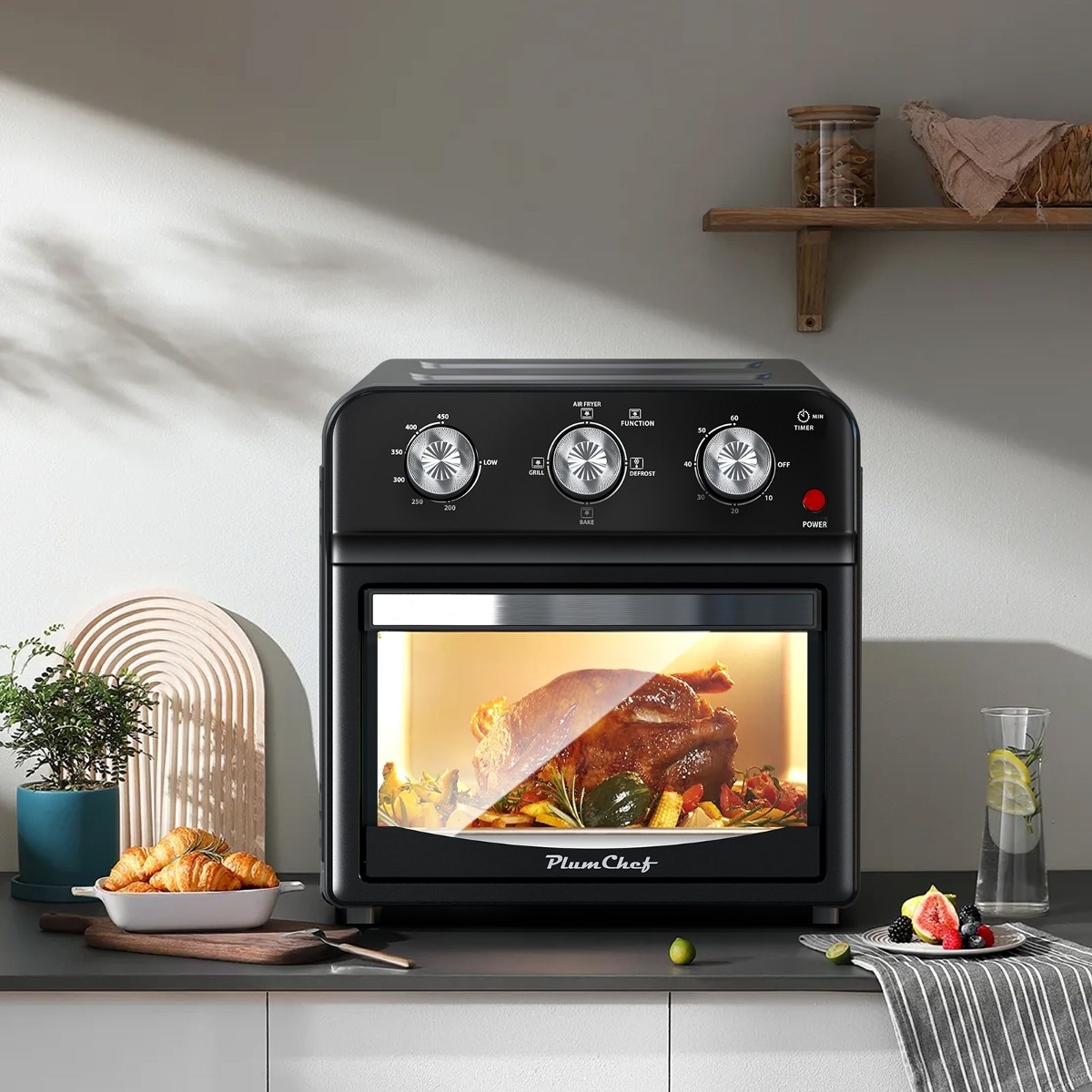 Ropilly D0102X3N91W Countertop-Toaster-Ovens - View #5