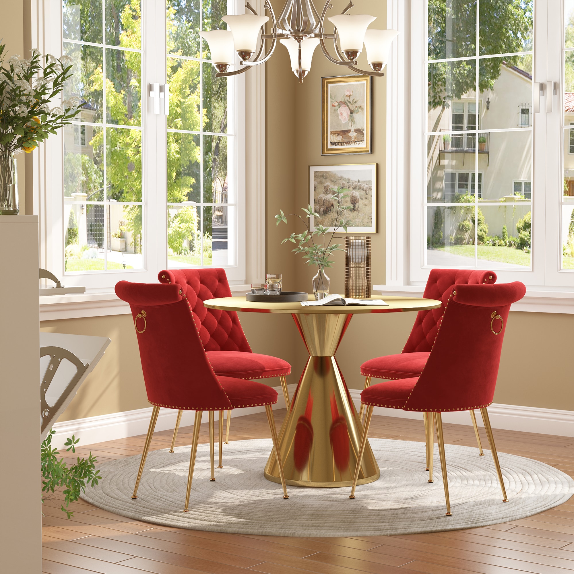 Clihome CL-RBT1-BBG703RD Dining-Sets - View #4