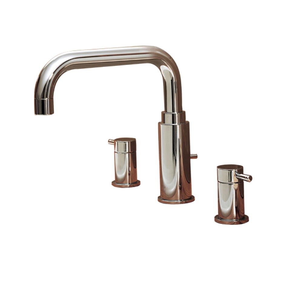 American Standard Serin Polished Chrome 2 Handle Deck Mount Roman Bathtub Faucet At 7985