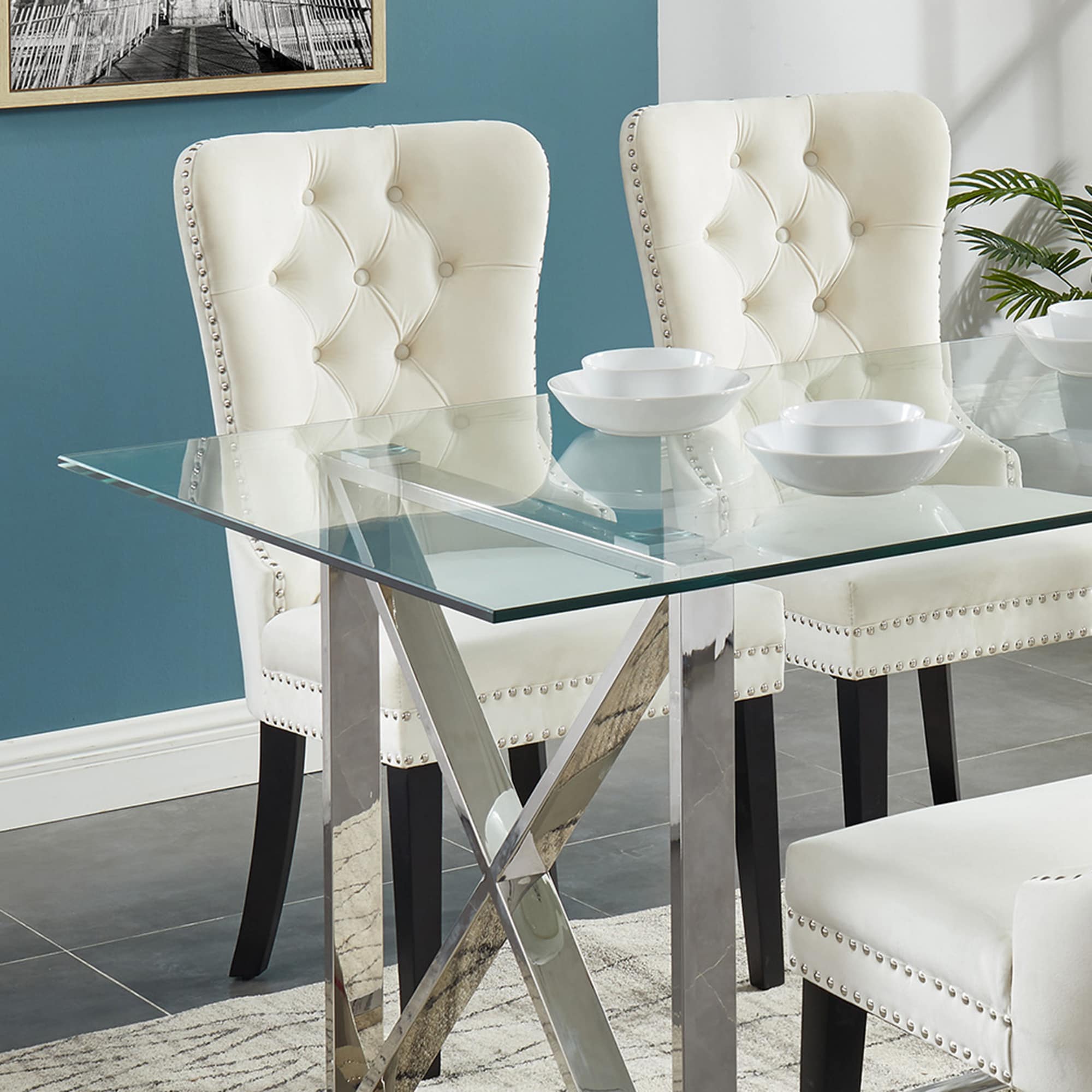 Worldwide Homefurnishings 202-080IV Dining-Chairs - View #3