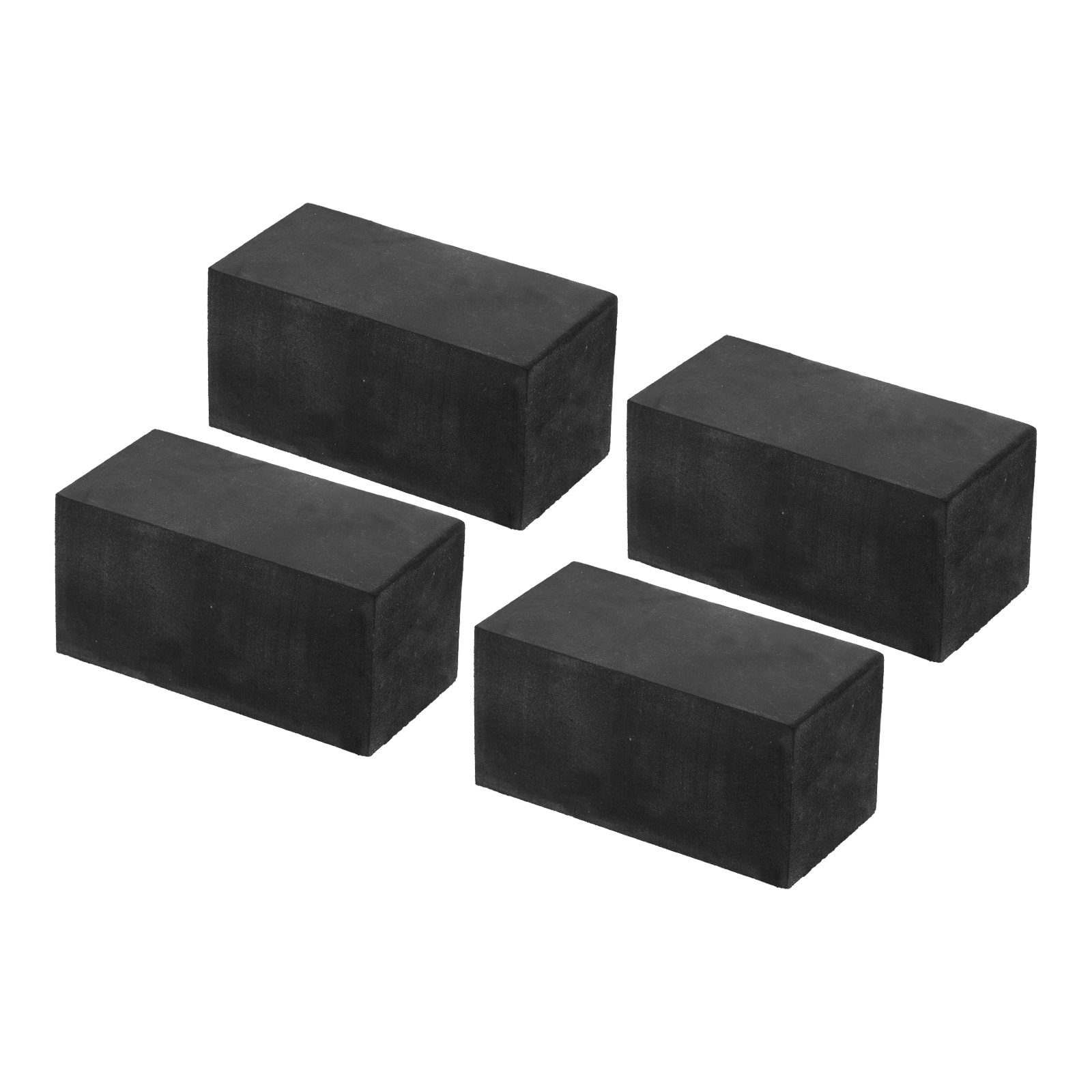 PATIKIL Rubberen antivibratiepads, verpakking van 4 stuks, 7 x 7 x 18