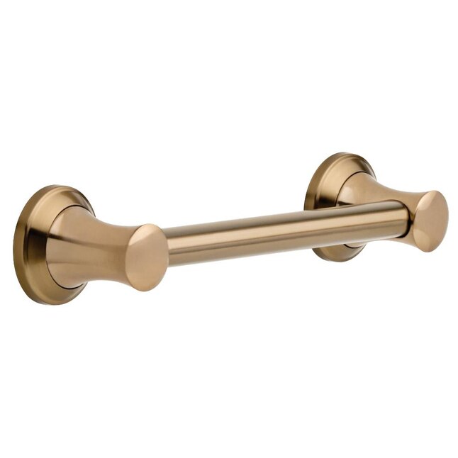 Delta Traditional 12-in Champagne Bronze Wall Mount (ADA Compliant) Grab Bar Delta Traditional 12-in Champagne Bronze Wall Mount (ADA Compliant) Grab Bar