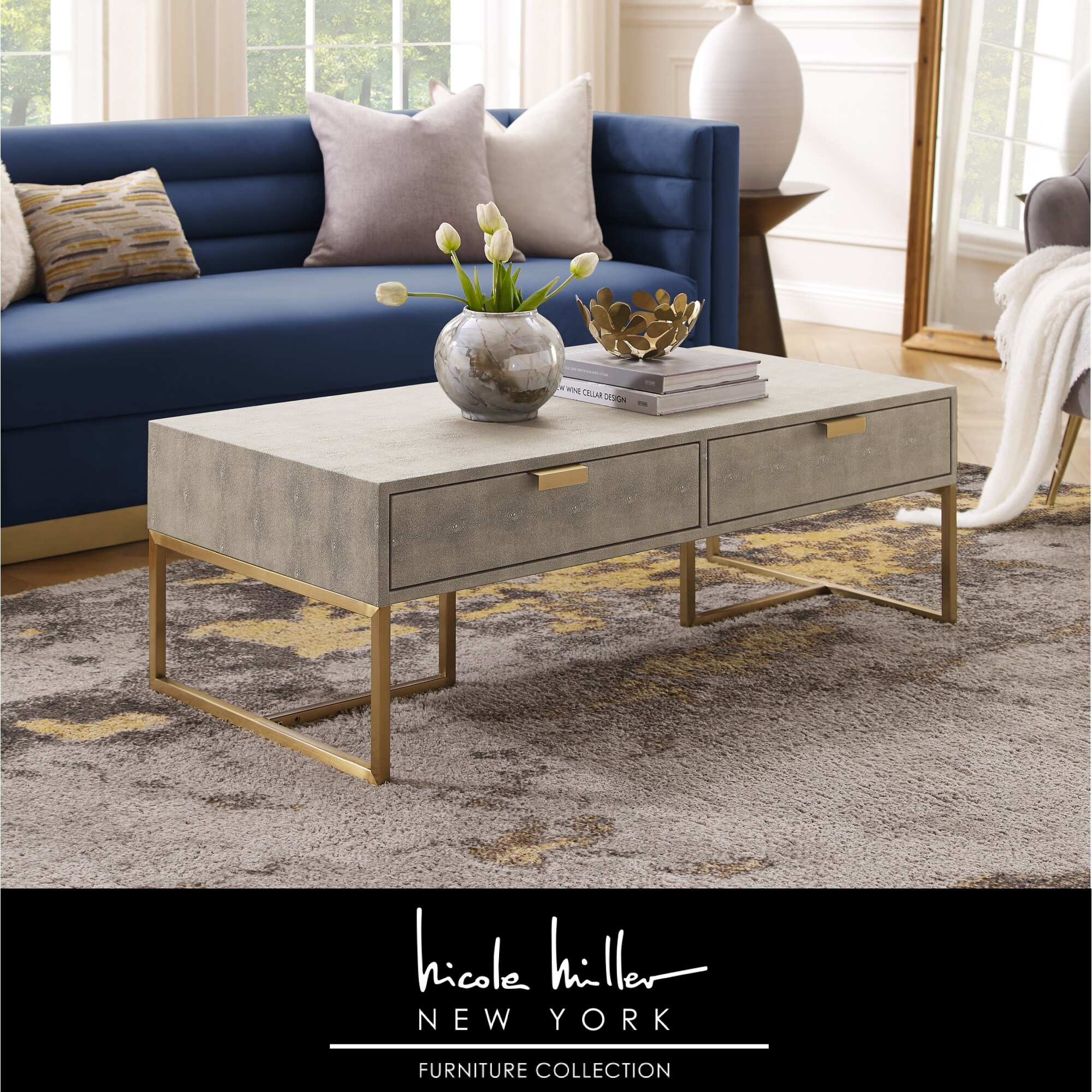Nicole Miller NCT407-01WG-LS Coffee-Tables - View #2