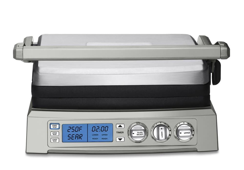 VEVOR 18 in. Commercial Electric Griddle 1600-Watt Stainless Steel Electric Countertop Griddle with Drip Hole DBLYCQP18110VGBZHV1