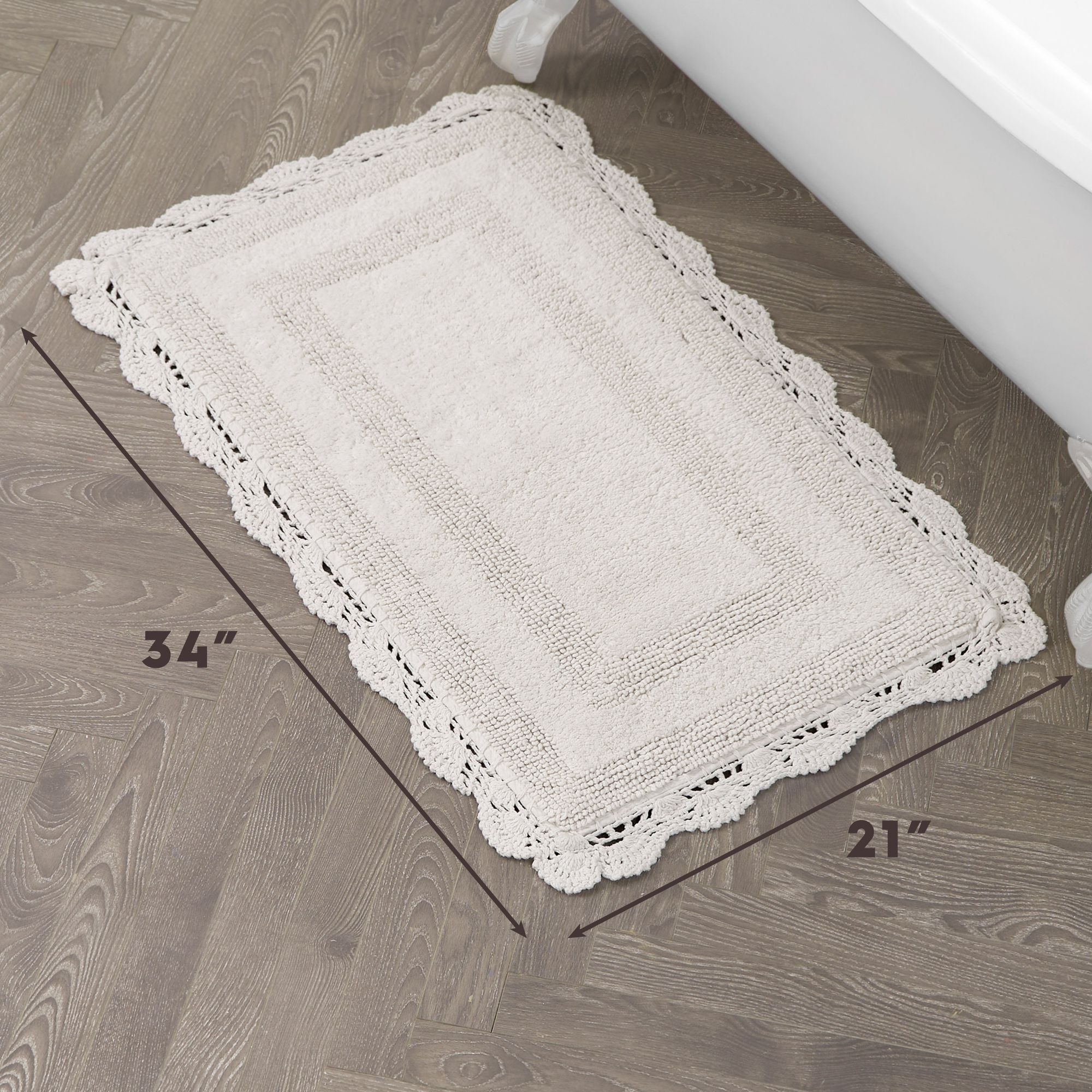 Laura Ashley 646760093243 Bath-Rugs - View #3
