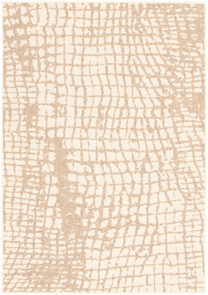 ECARPETGALLERY 315422 Sisal Safari 4 x 6 (ft) Loomed Polypropylene Champagne Taupe Rectangular Indoor Bohemian/Eclectic Area rug