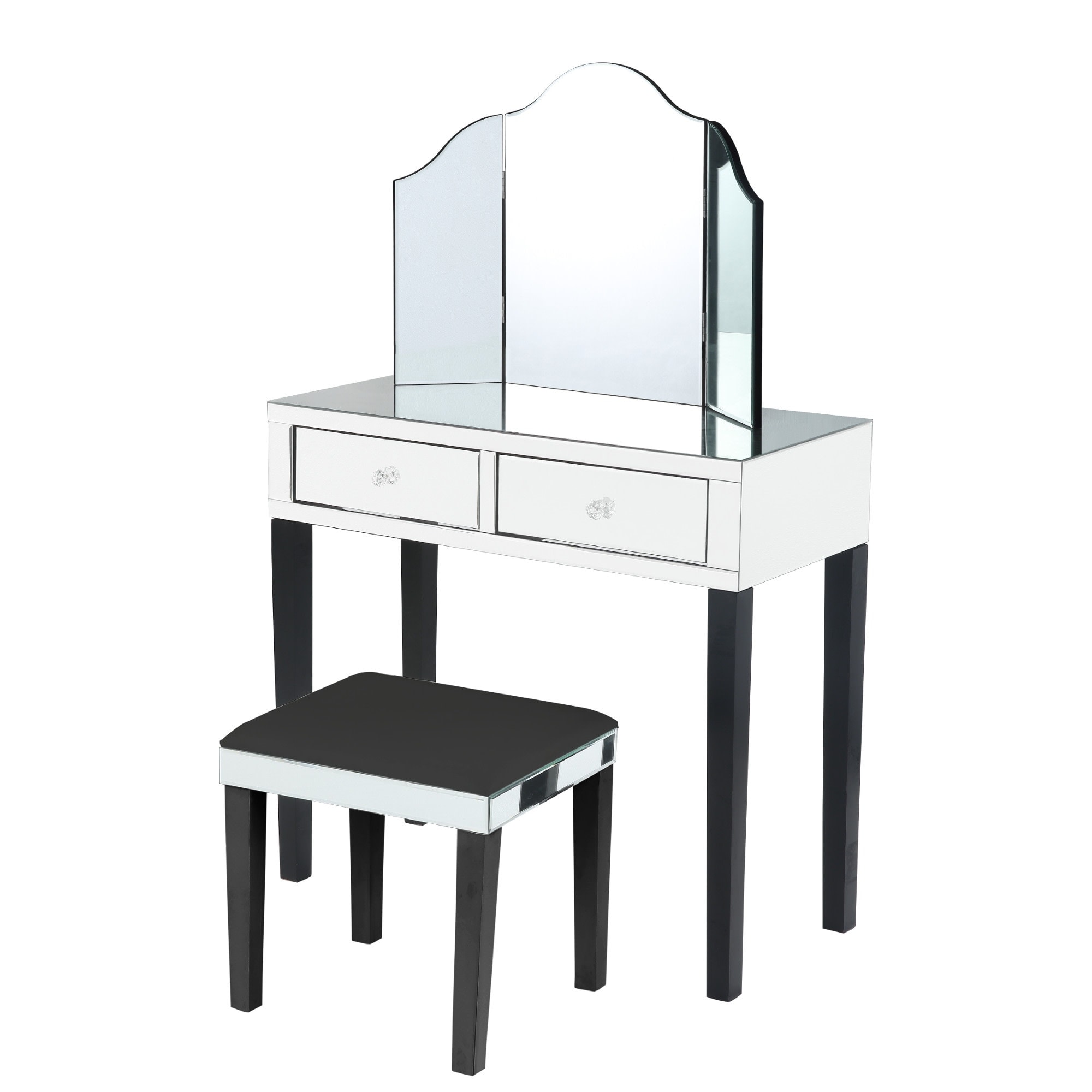 Inspired Home JF37-07BK-K-LS Bedroom-Vanities - View #2