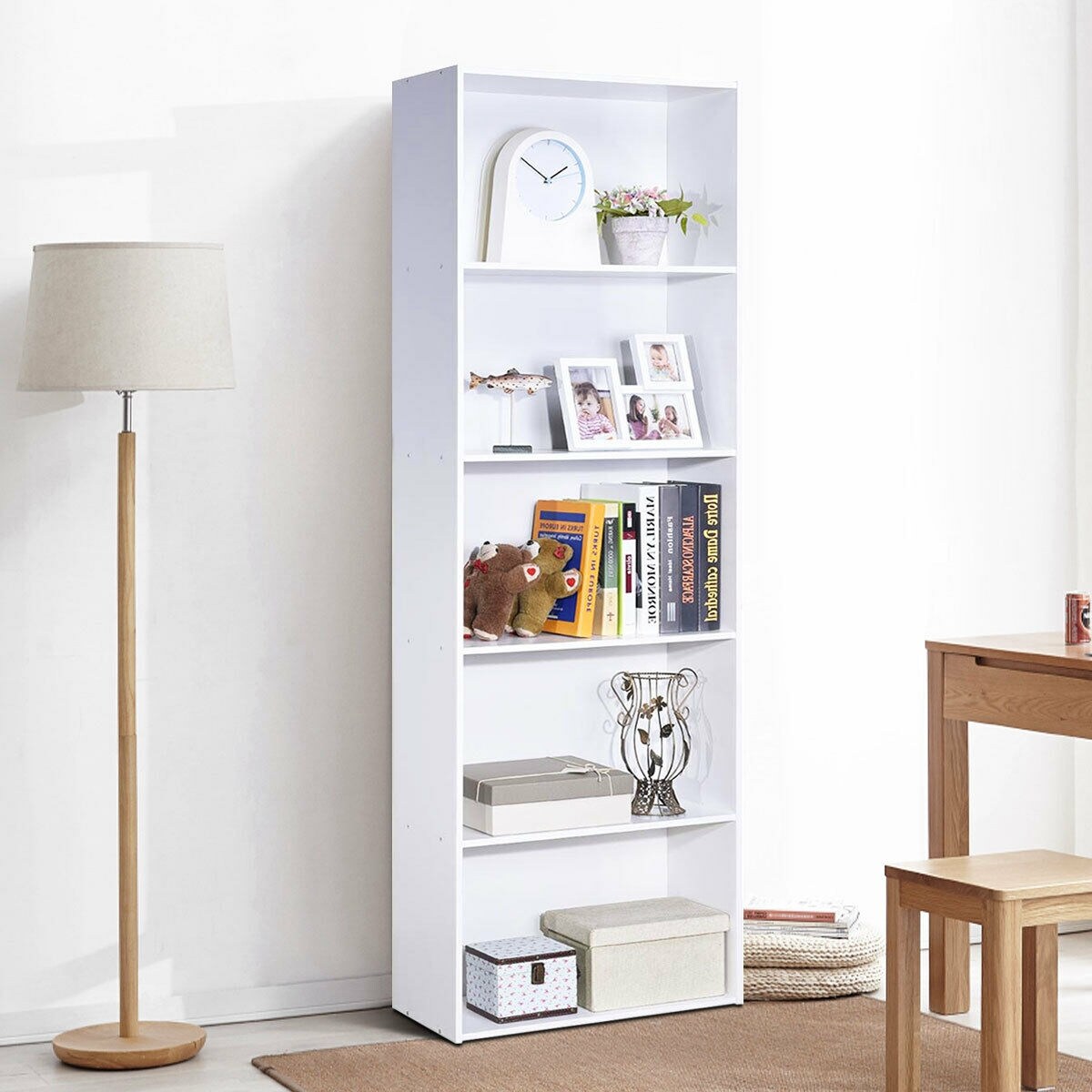 CASAINC WF-HW60186WH-LA bookcases - View #6