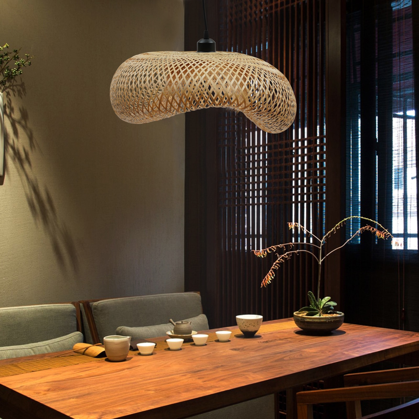 Oukaning HG-LMLZBY-2504-1 Pendant-Lights - View #9
