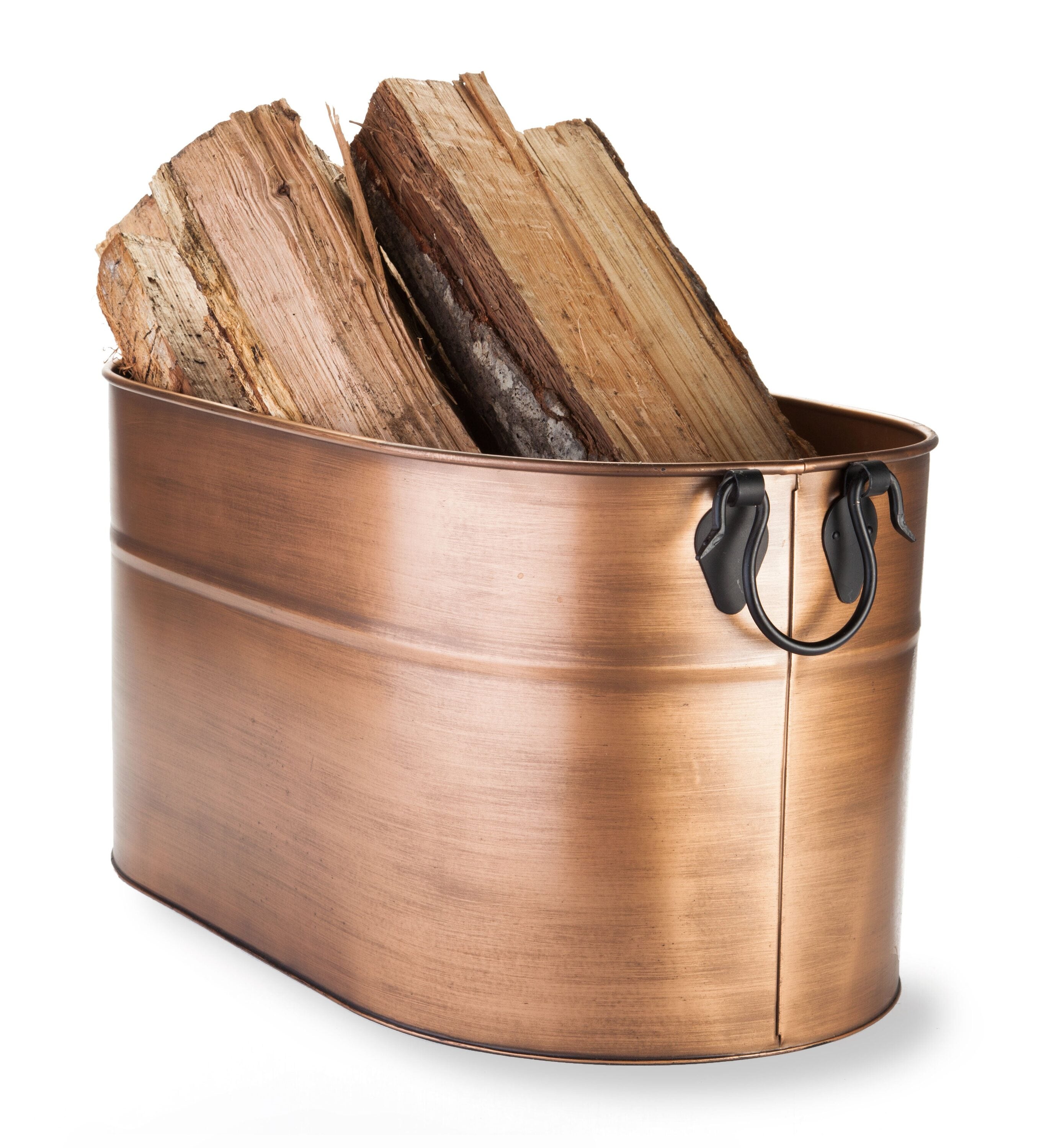 Evergreen 11694 9-in x 21.25-in x 13.25-in Metal Log bin