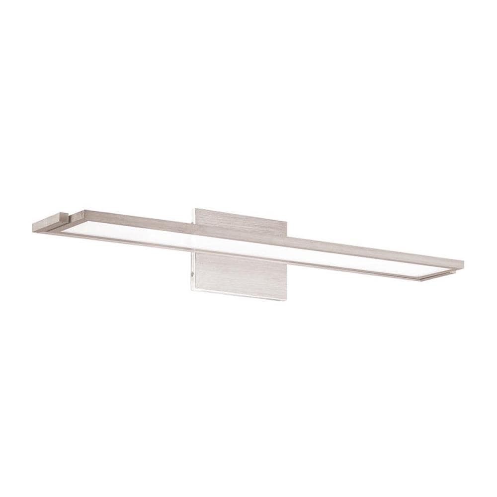 dweLED WS-6724-30-AL Line 24-in 1 -Light Brushed Nickel Integrated LED Modern/contemporary Vanity light