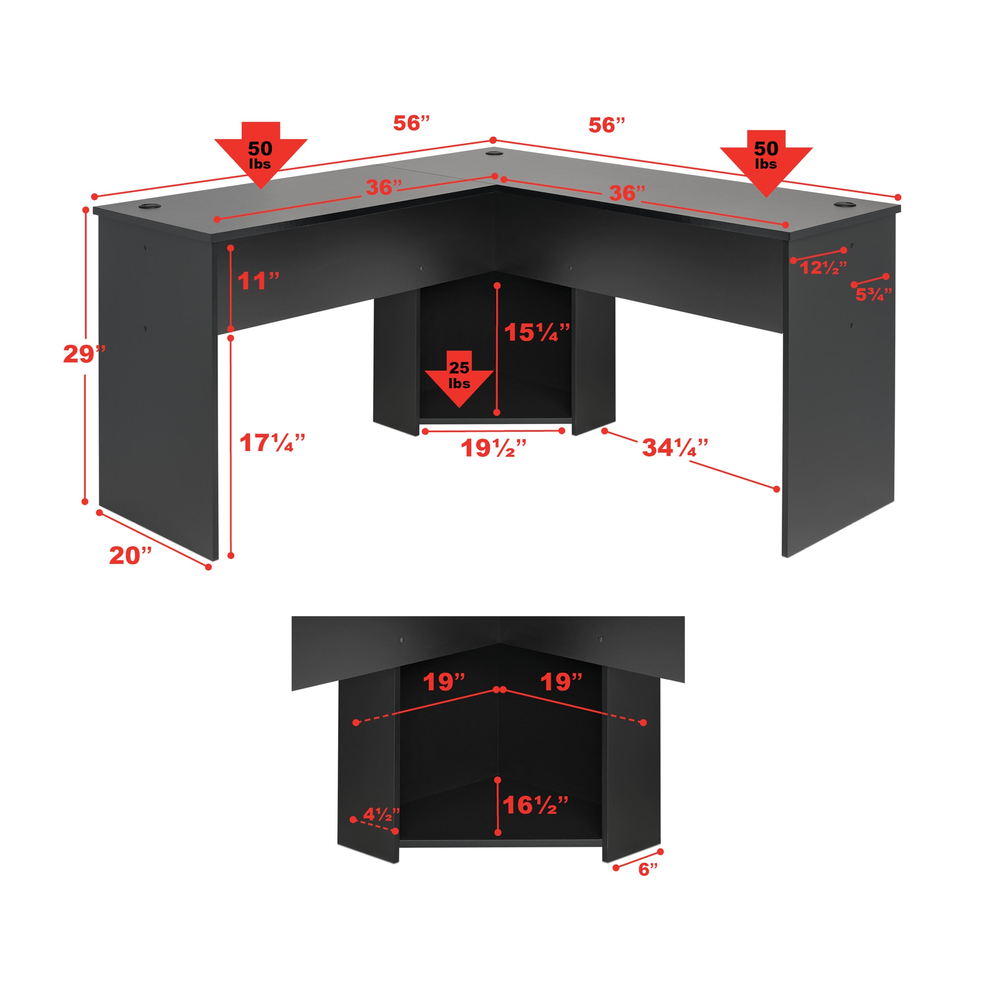Prepac BEHR-0904-1 desks - View #10