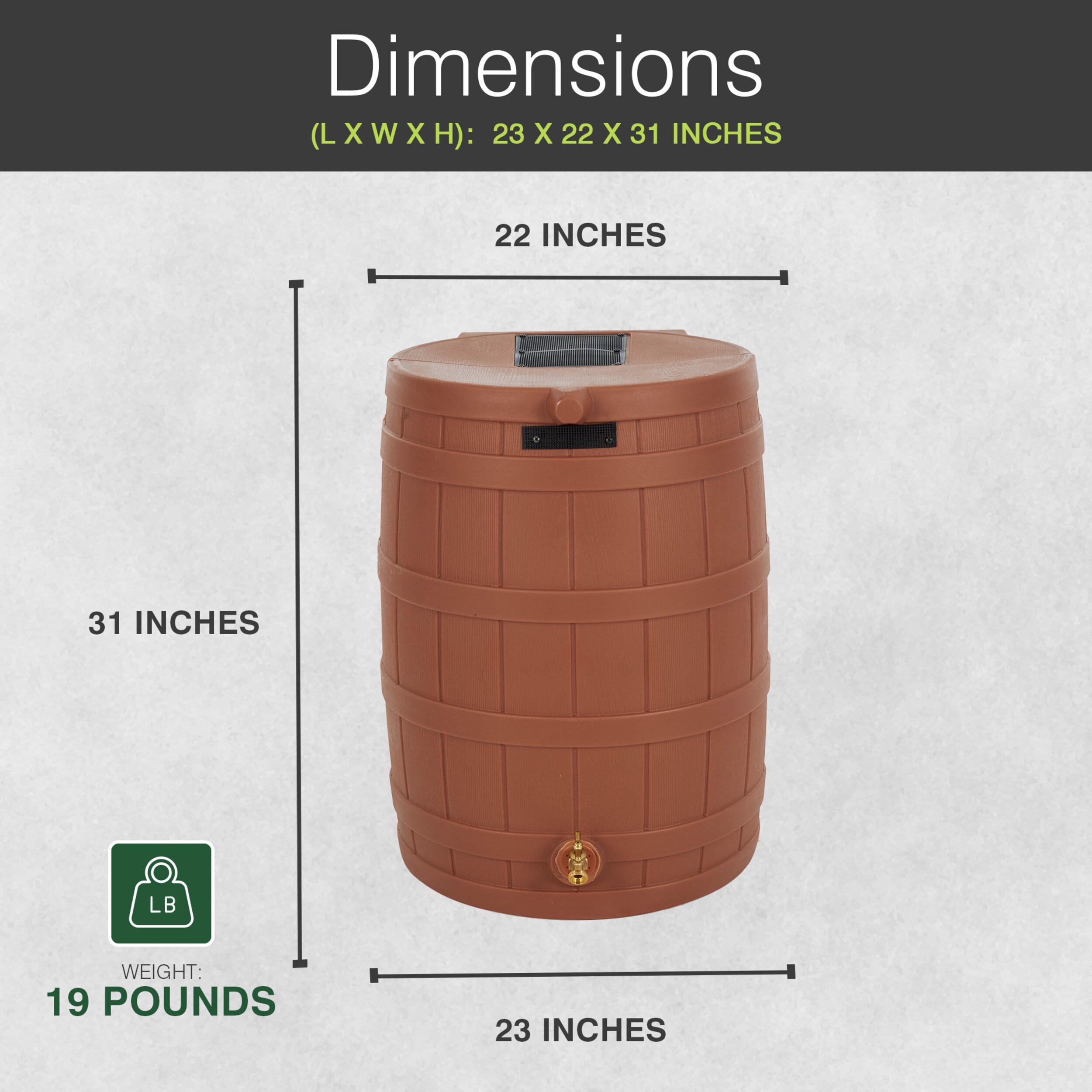 Good Ideas 174755 Rain-Barrels - View #10