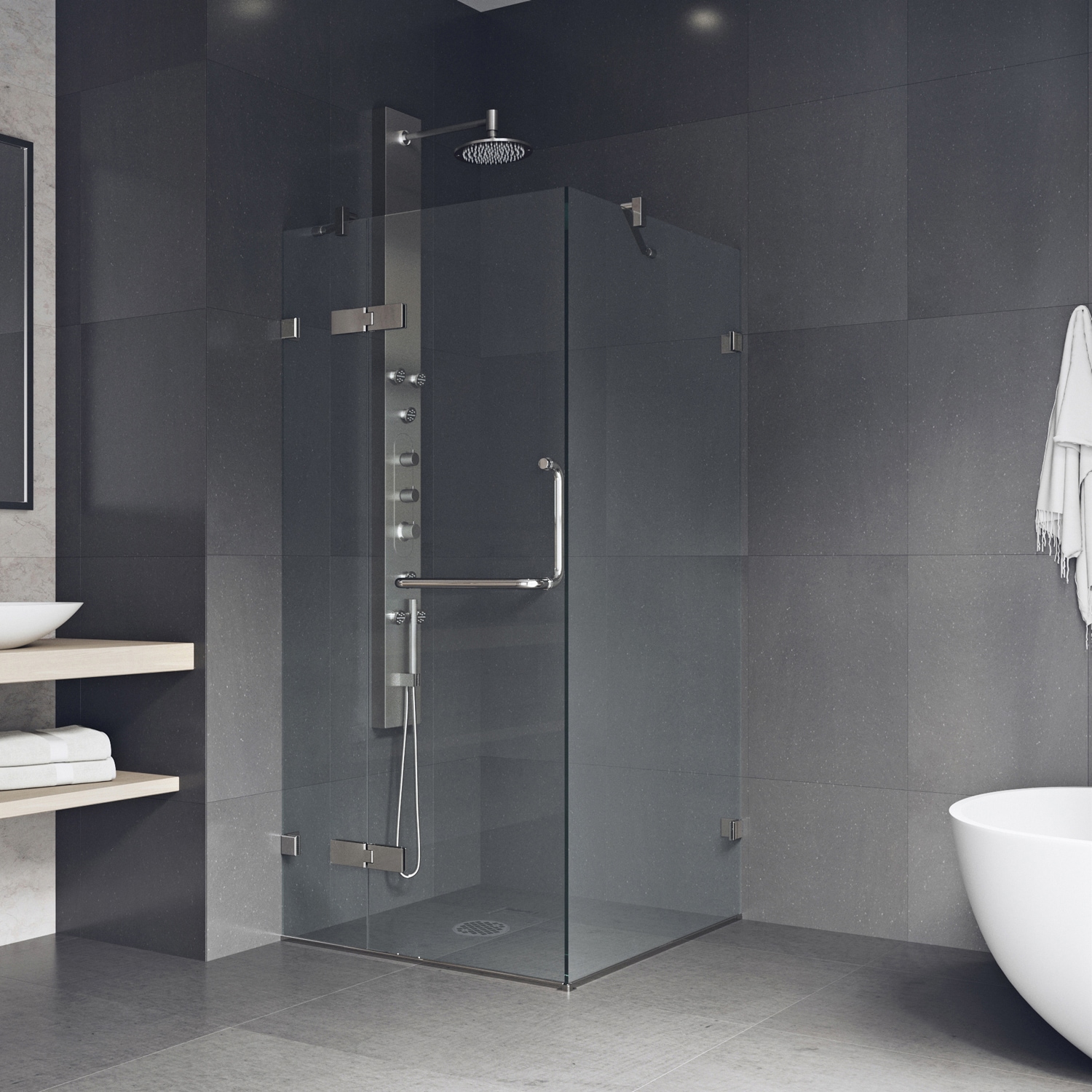 VIGO VG6011BNCL36 Shower-Doors - View #6