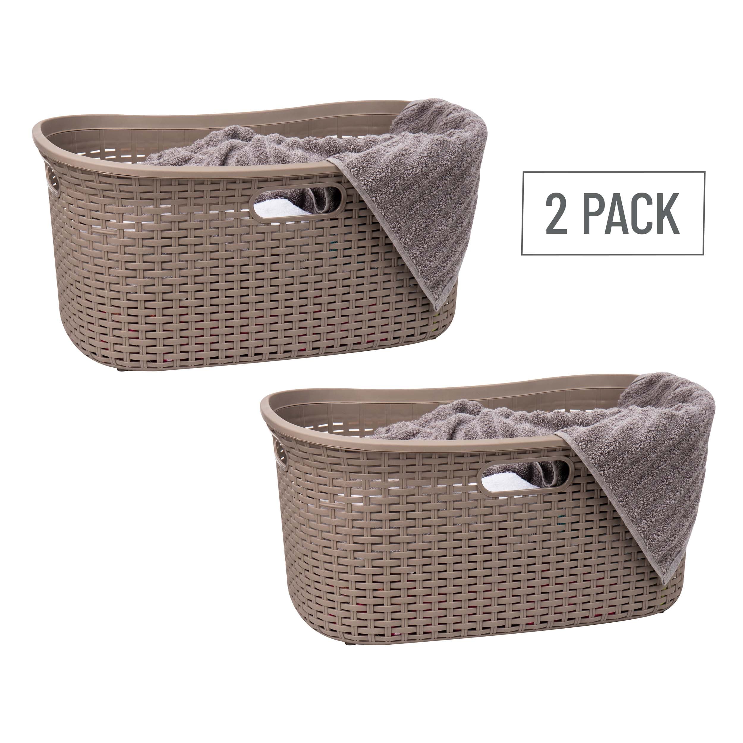 Mind Reader 40LBASK2PK-BRNM Hamper-Baskets - View #8