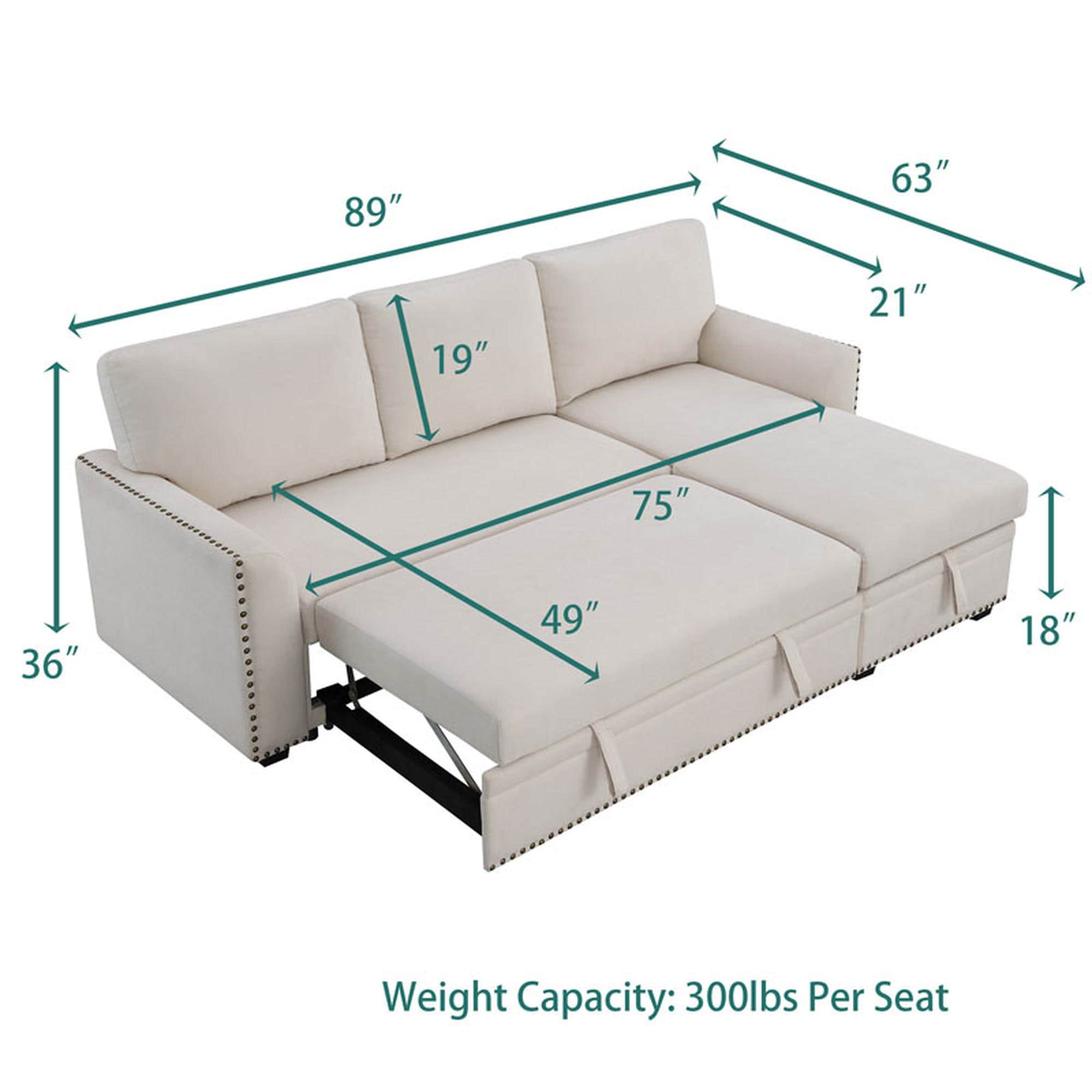 FARATI 7202-WHITE Sofas-Loveseats - View #7