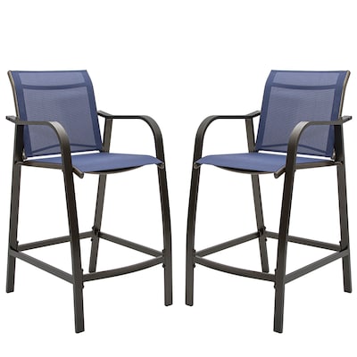 Bar Stool Patio Chairs At Com, White Outdoor Counter Height Stools