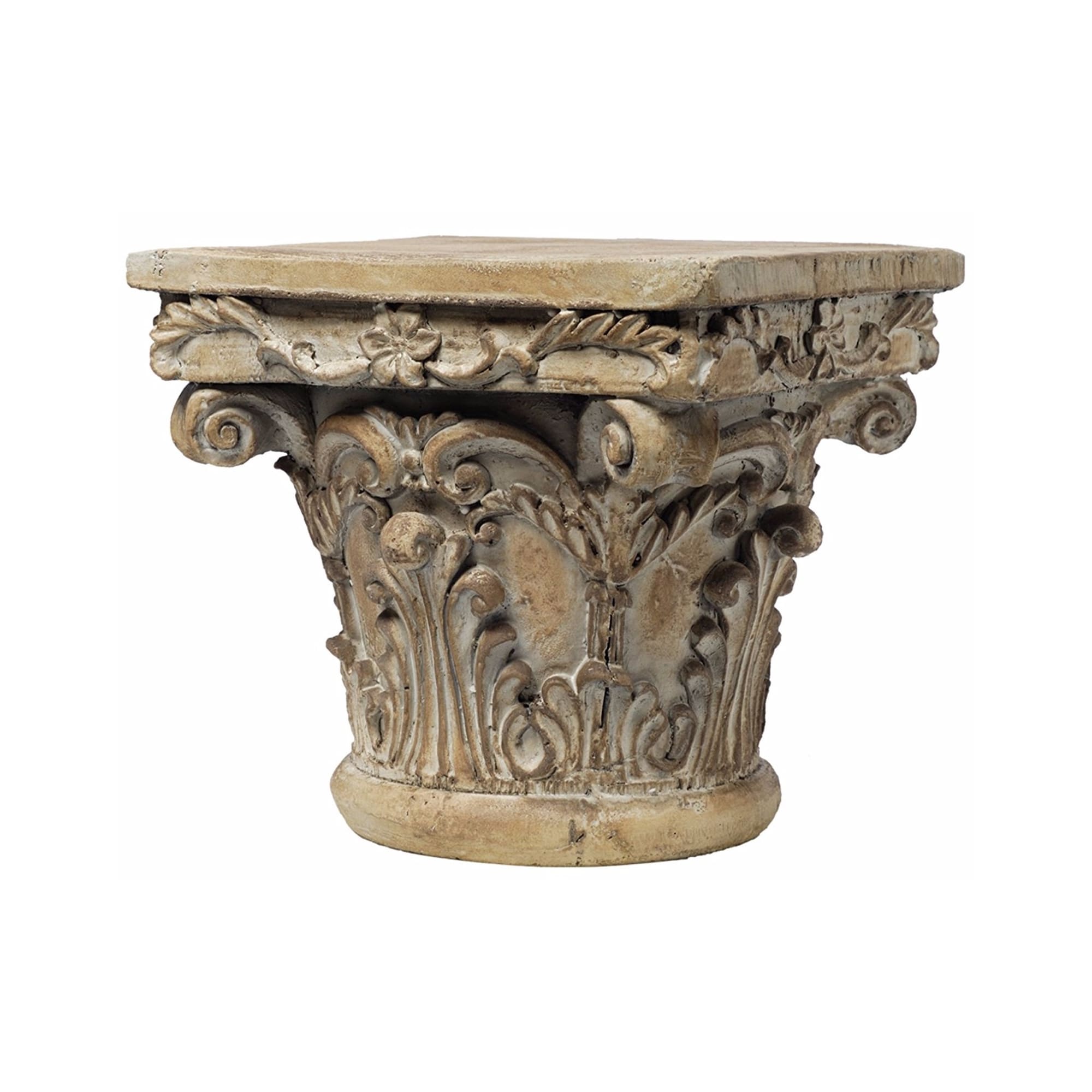 Benzara BM147076 Brown Resin Modern Sculpture