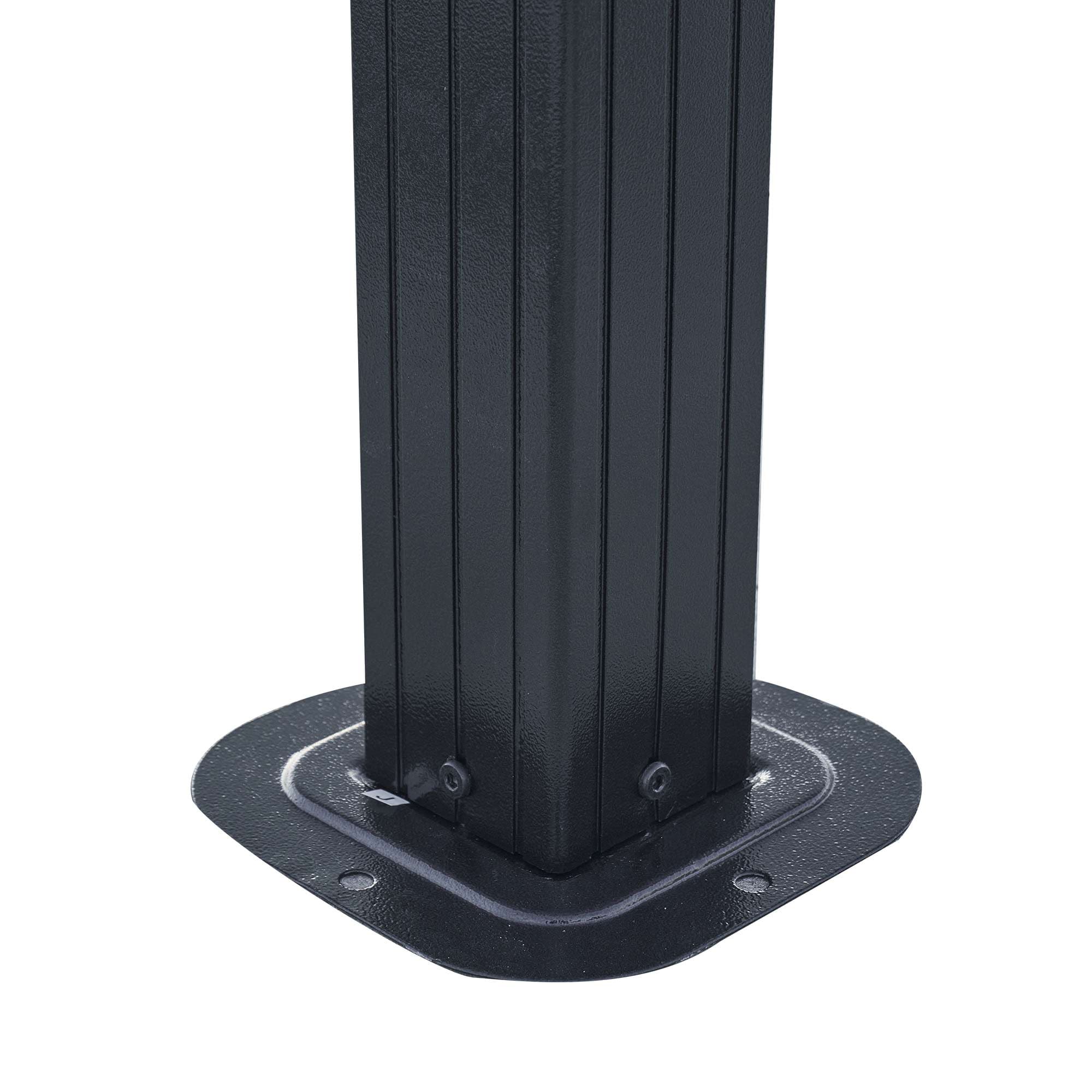 SINOFURN SYE350019GY Wood-Resin-Gazebos - View #9