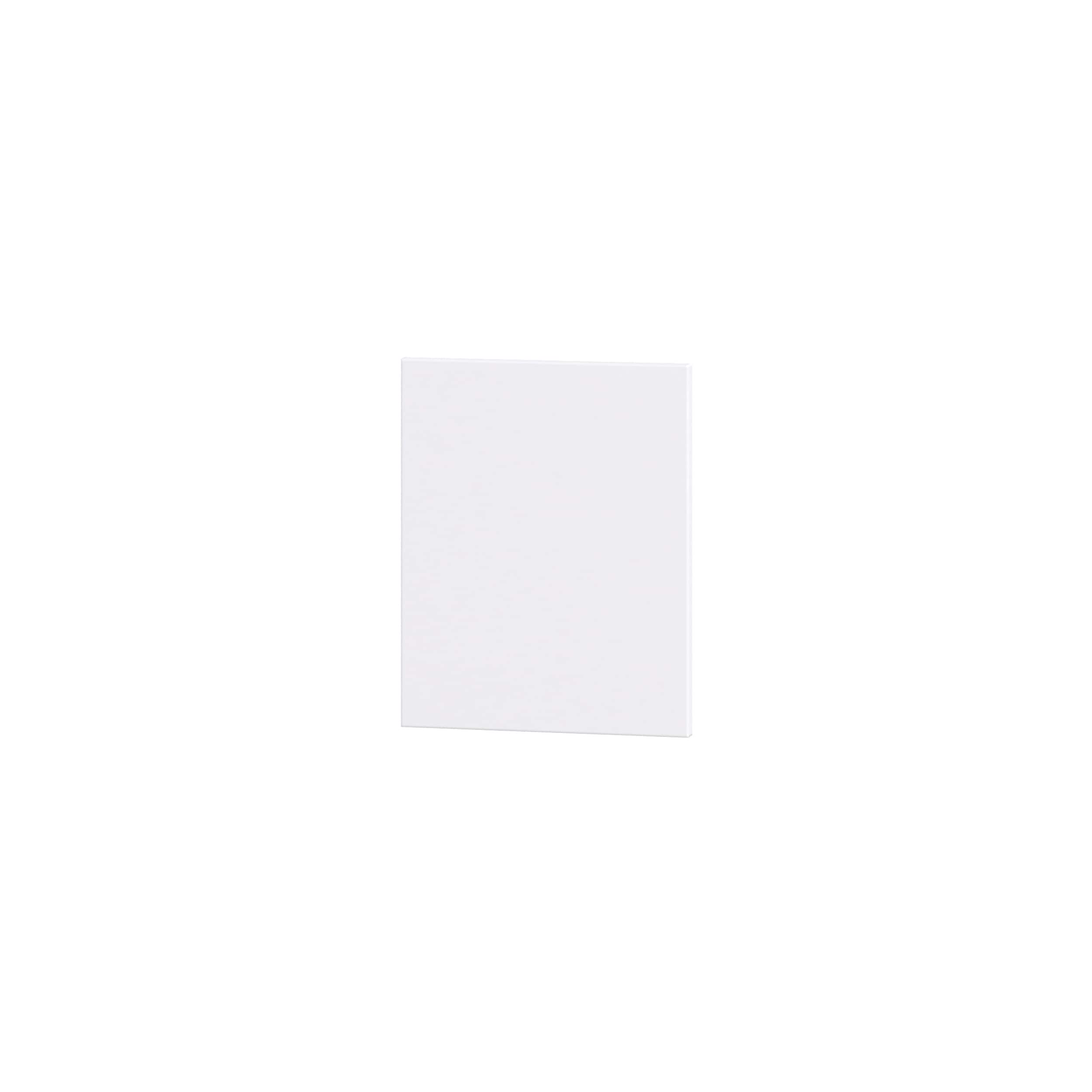 Hugo&Borg DSDF1215-LA Lasalle 12-in W x 15-in H Bright White Slab Laminate Slab Base cabinet drawer fronts (Fits 12-in base box )