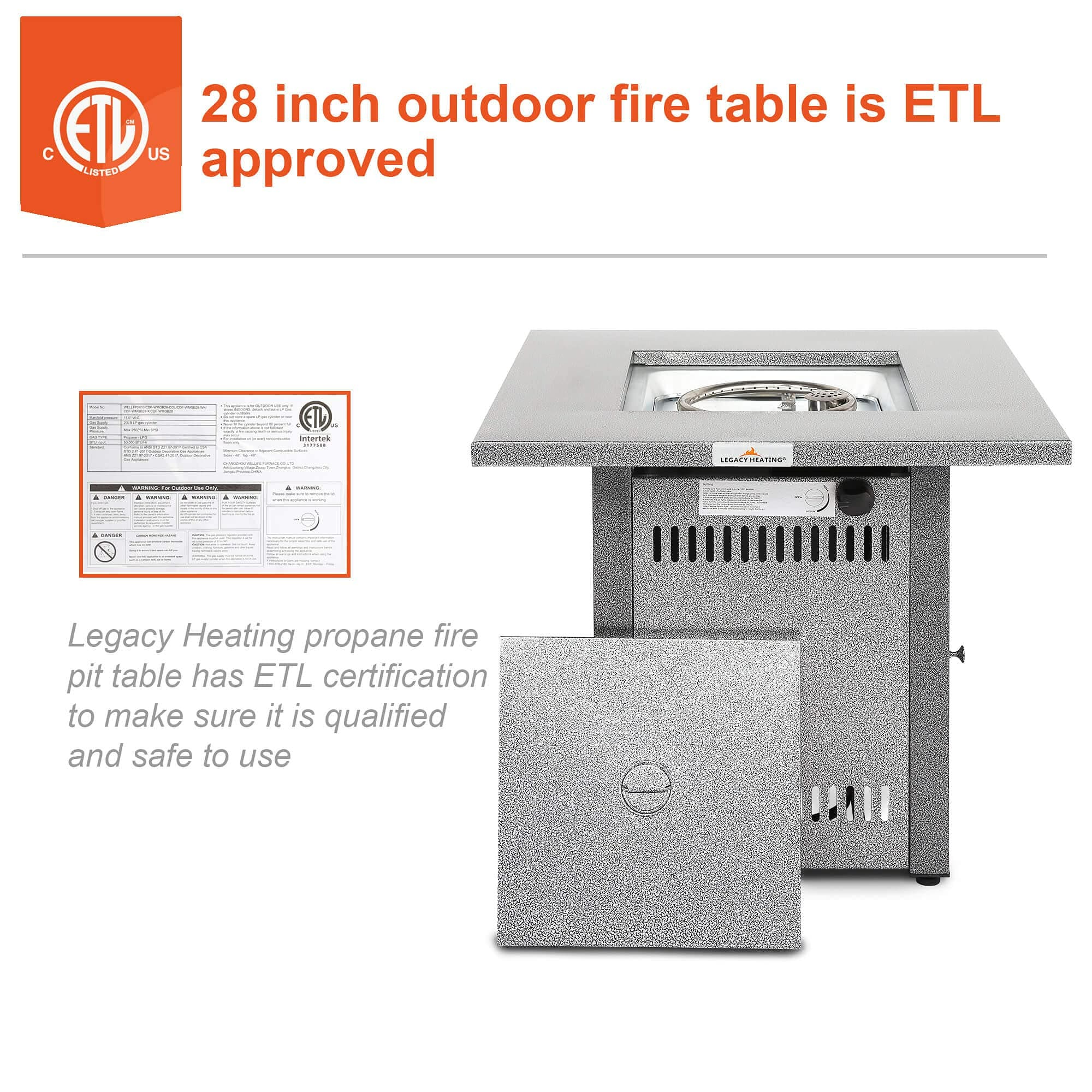 BABOOM BOM-8-COL-OR Outdoor-Gas-Firepits - View #8