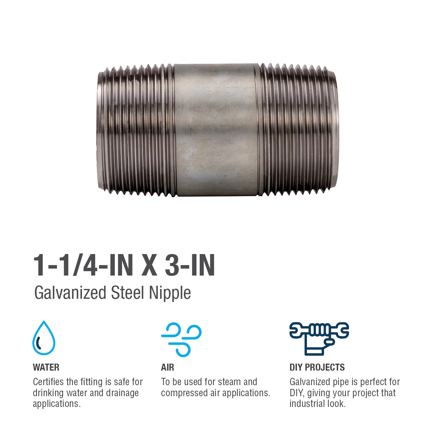 RELIABILT 10704 Galvanized-Fittings - View #4