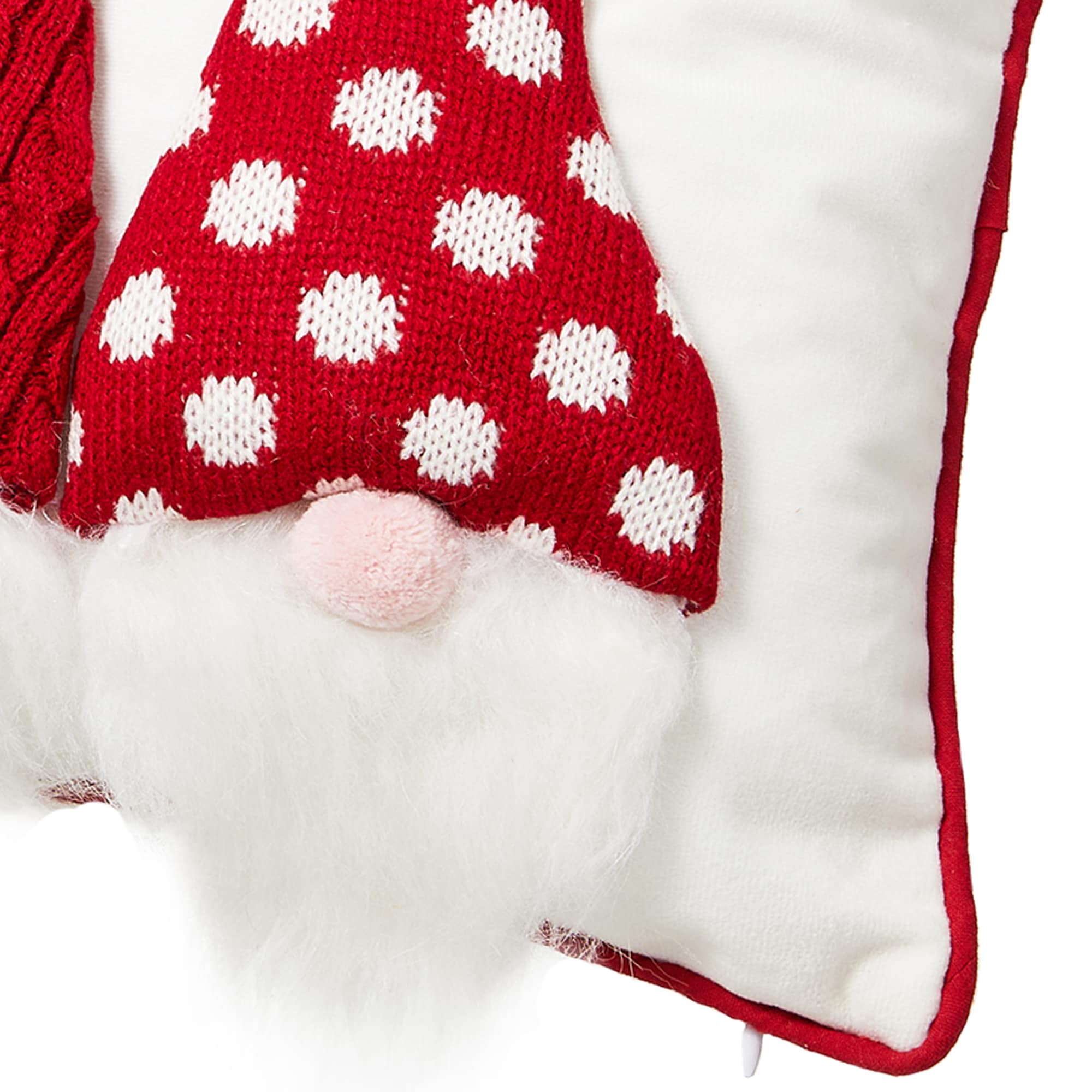 Glitzhome 11.81-in Pillow Christmas Decor In The Christmas Decor ...