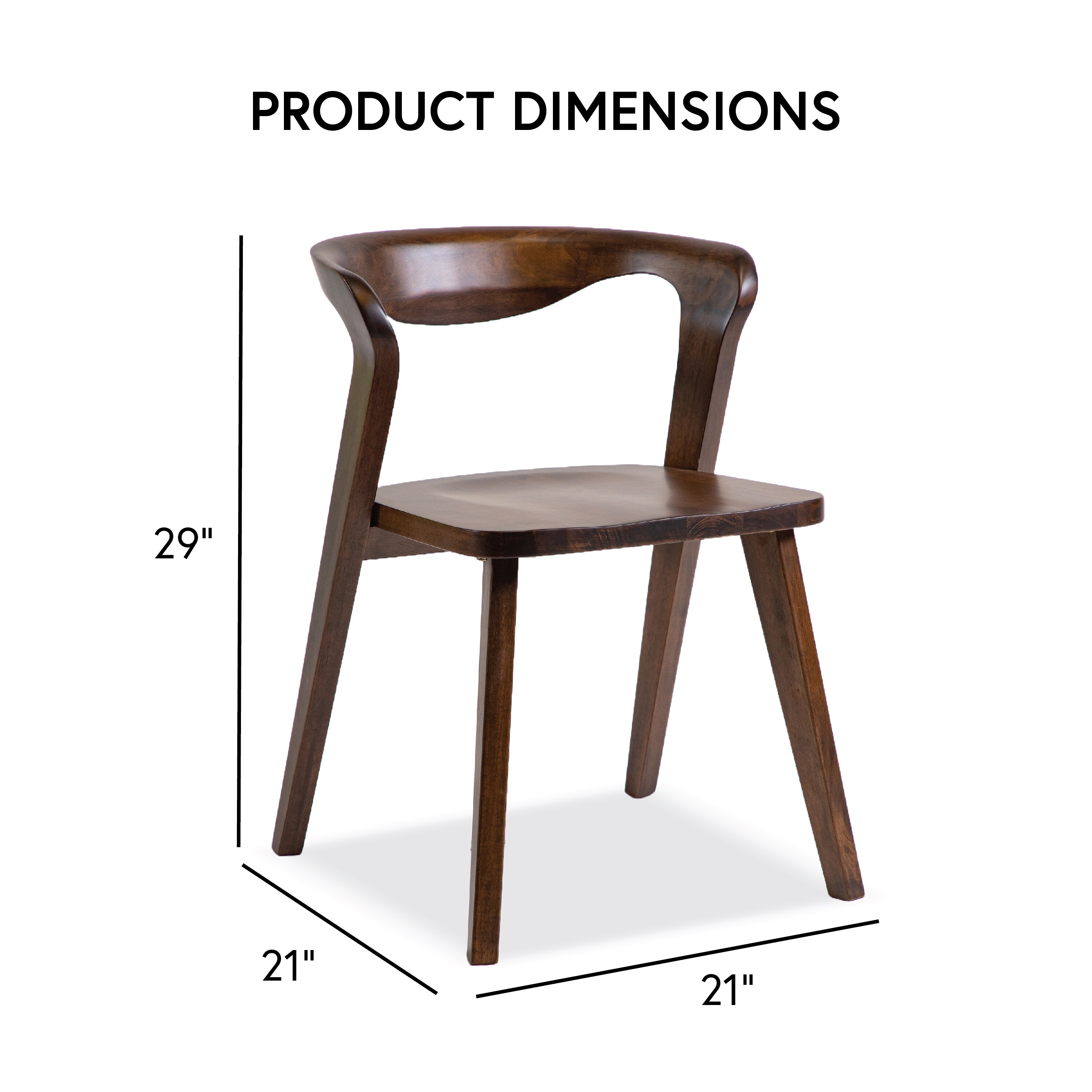 Furniture of America IDF-30003WN-SC Dining-Chairs - View #13