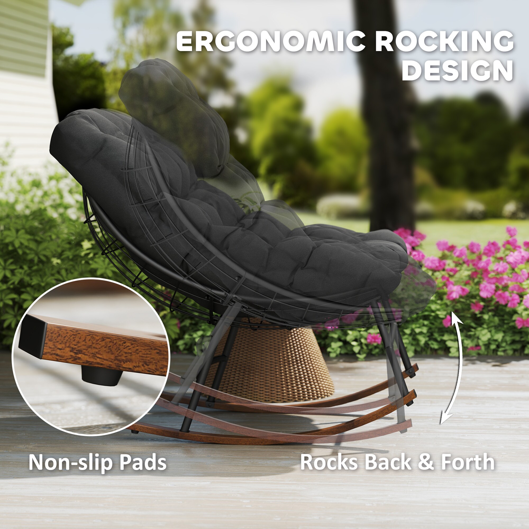 Outsunny 84G-638V00BK Patio-Chairs - View #7