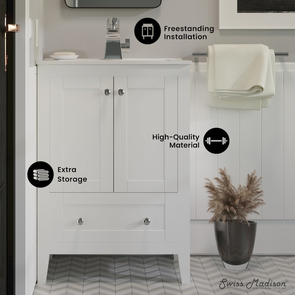 Swiss Madison SM-5-BV412 Bath-Vanity-Combo - View #2