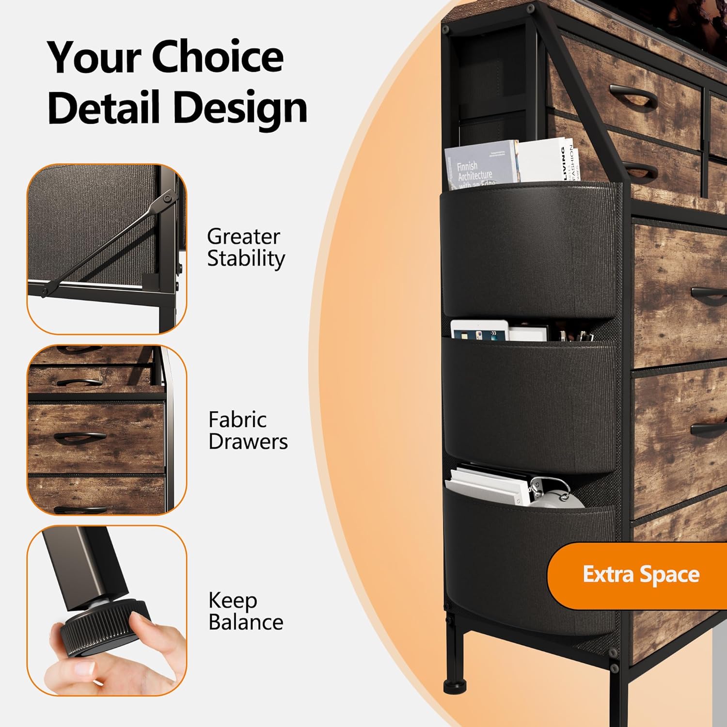 WhizMax LDYLSPHO-1644ZKA4 dressers - View #2