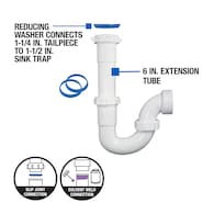 Under Sink Plumbing Sub Type Sink trap J-bend