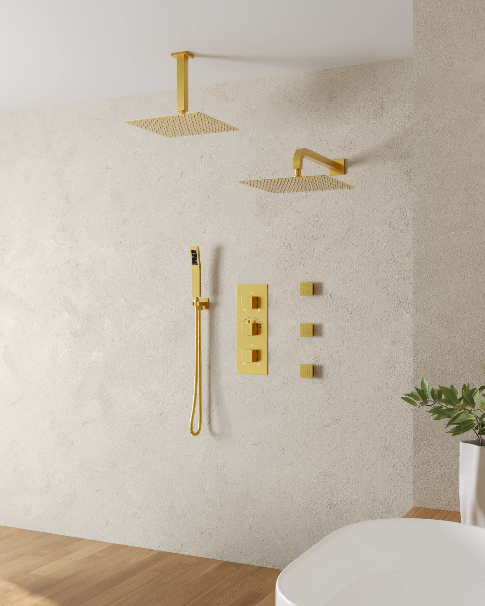 EVERSTEIN SFS-1070-GD12 Tub-Shower-Faucets - View #16
