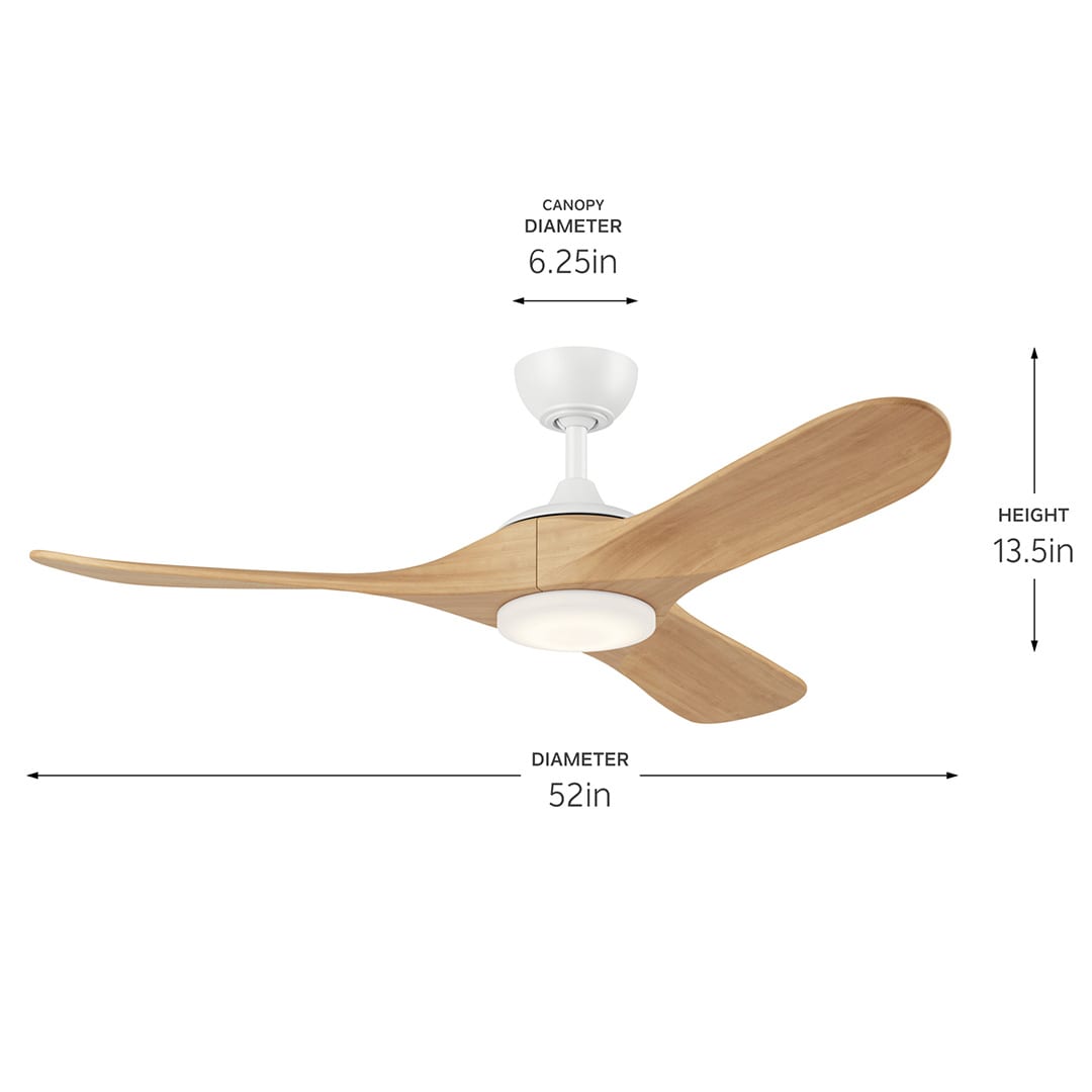 Kichler 310552MWH Ceiling-Fans - View #9