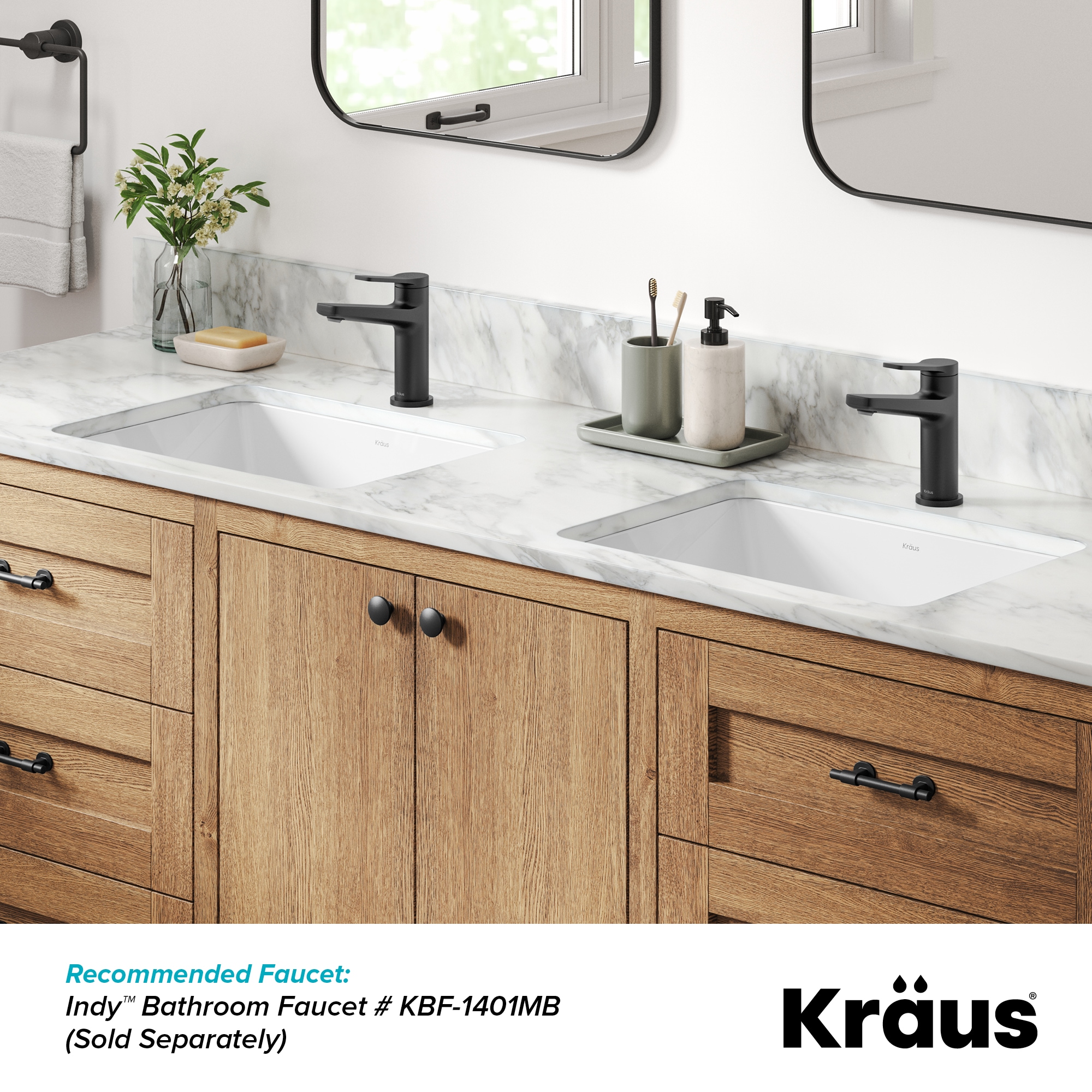 Kraus KCU-244 Bath-Sink - View #6