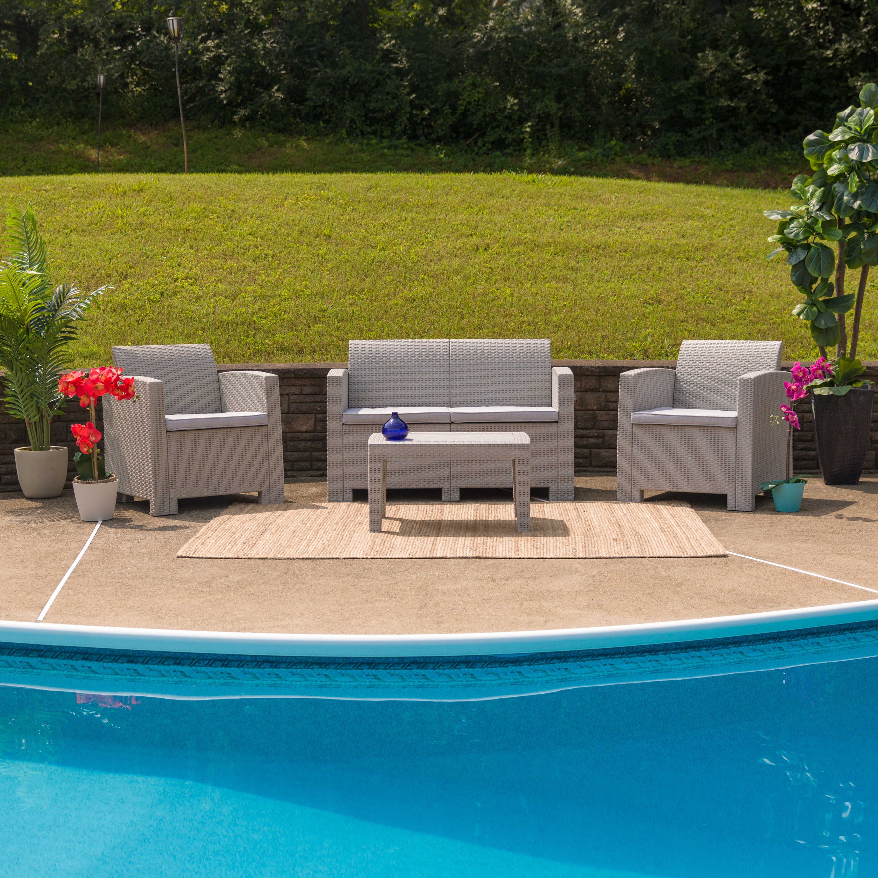 Flash Furniture 889142215745 Patio-Conversation-Sets - View #3