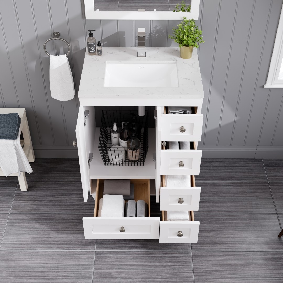 Eviva EVVN69-24WH-Q Bath-Vanity-Combo - View #4