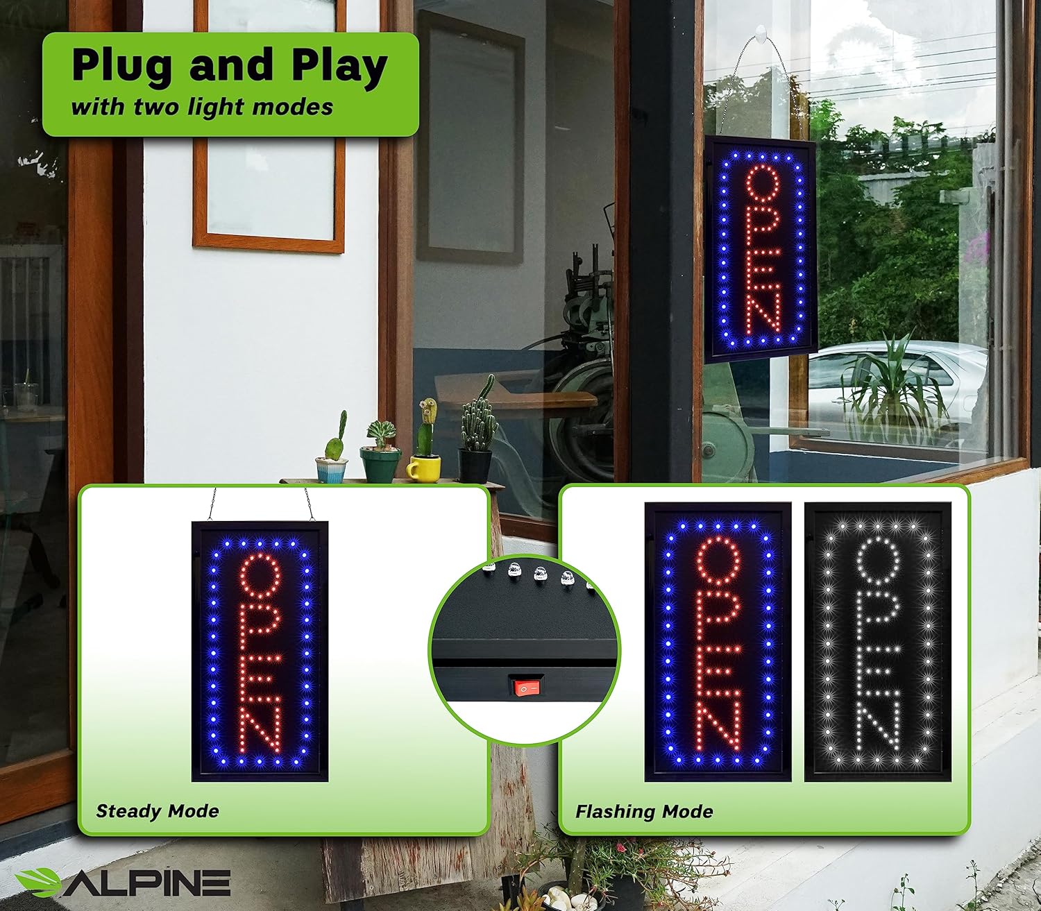 Alpine Industries 497-04-2PK Neon-Signs - View #6