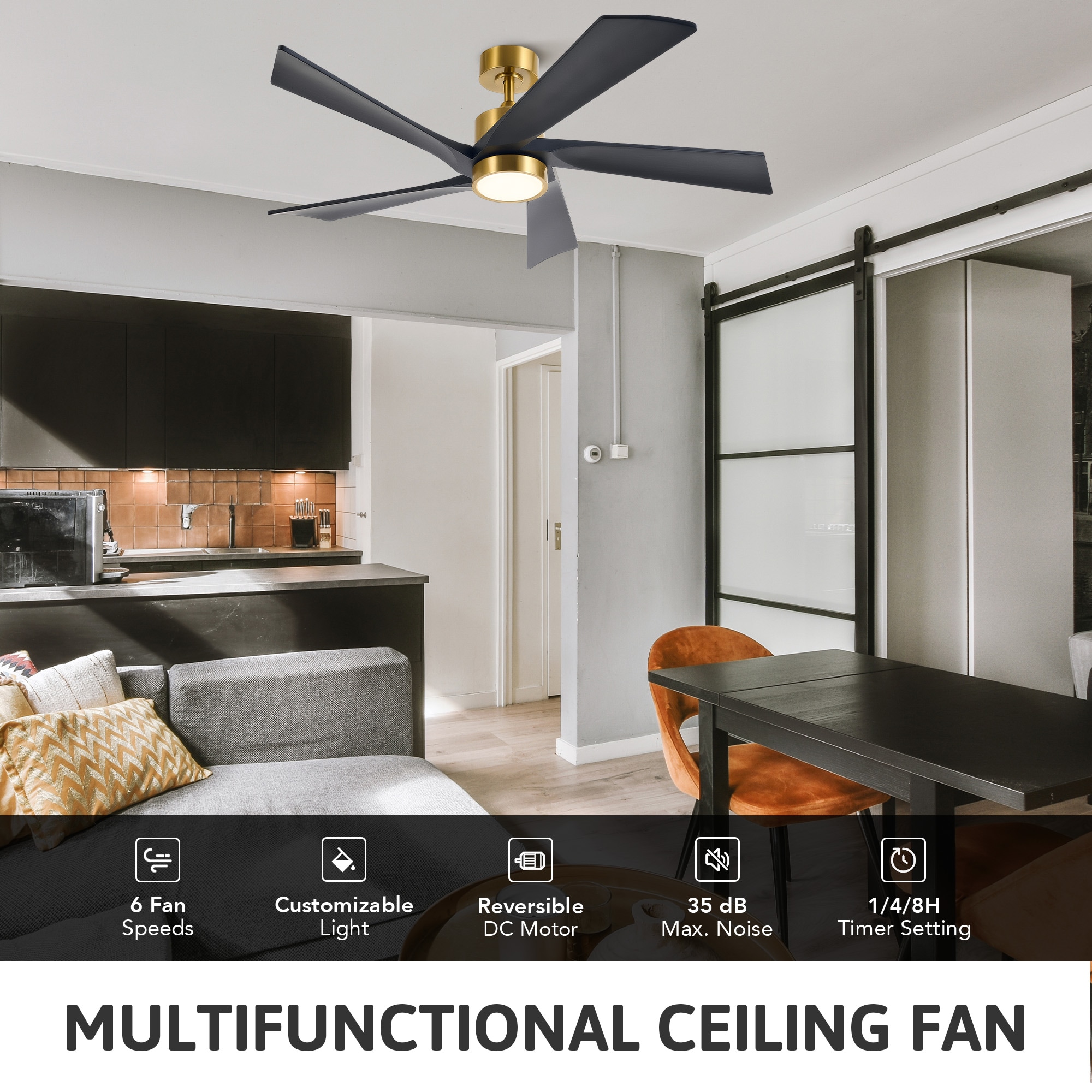 CO-Z CFN-1319-GB Ceiling-Fans - View #3