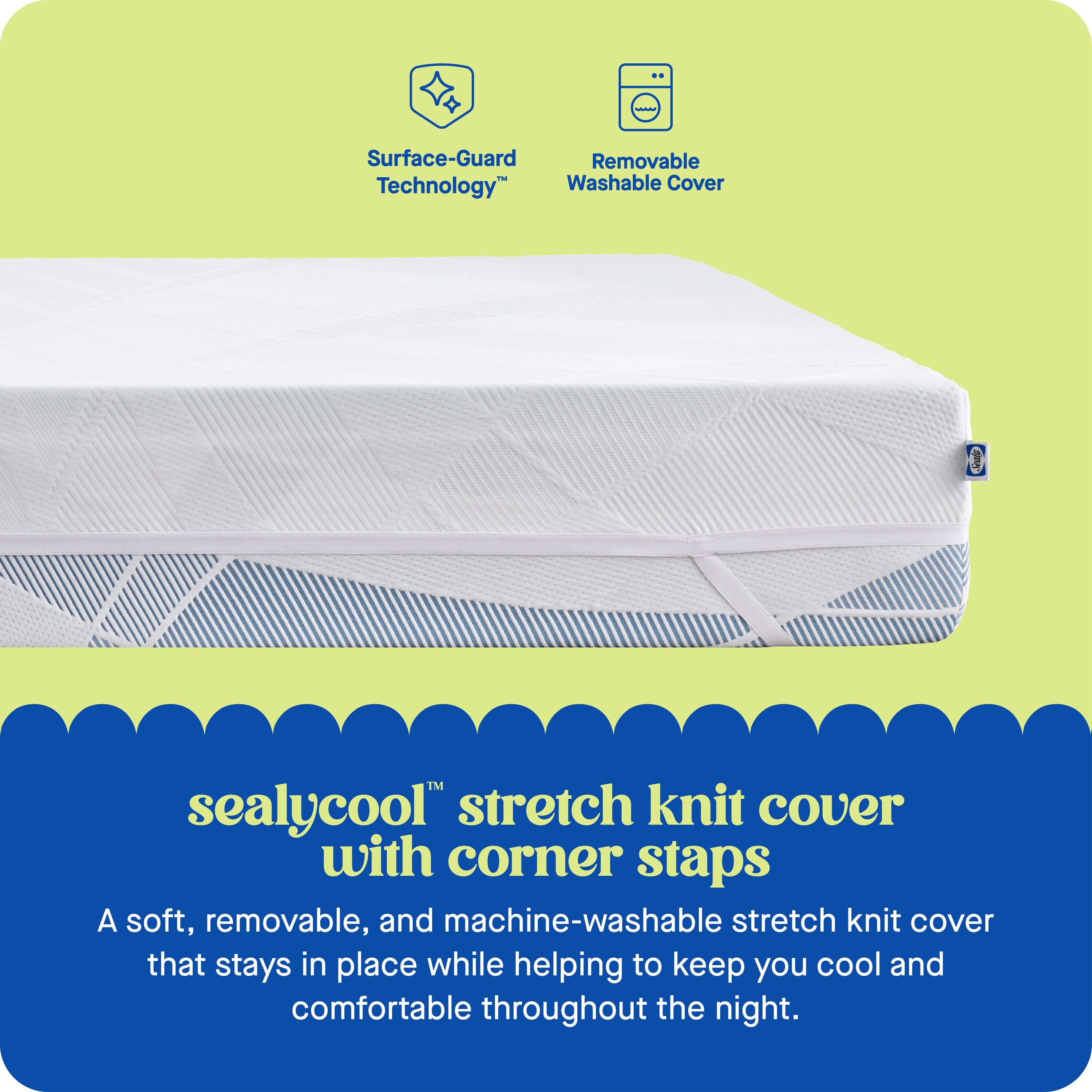 Twin Size Gel Memory Foam Mattress Topper with Cooling Cover
